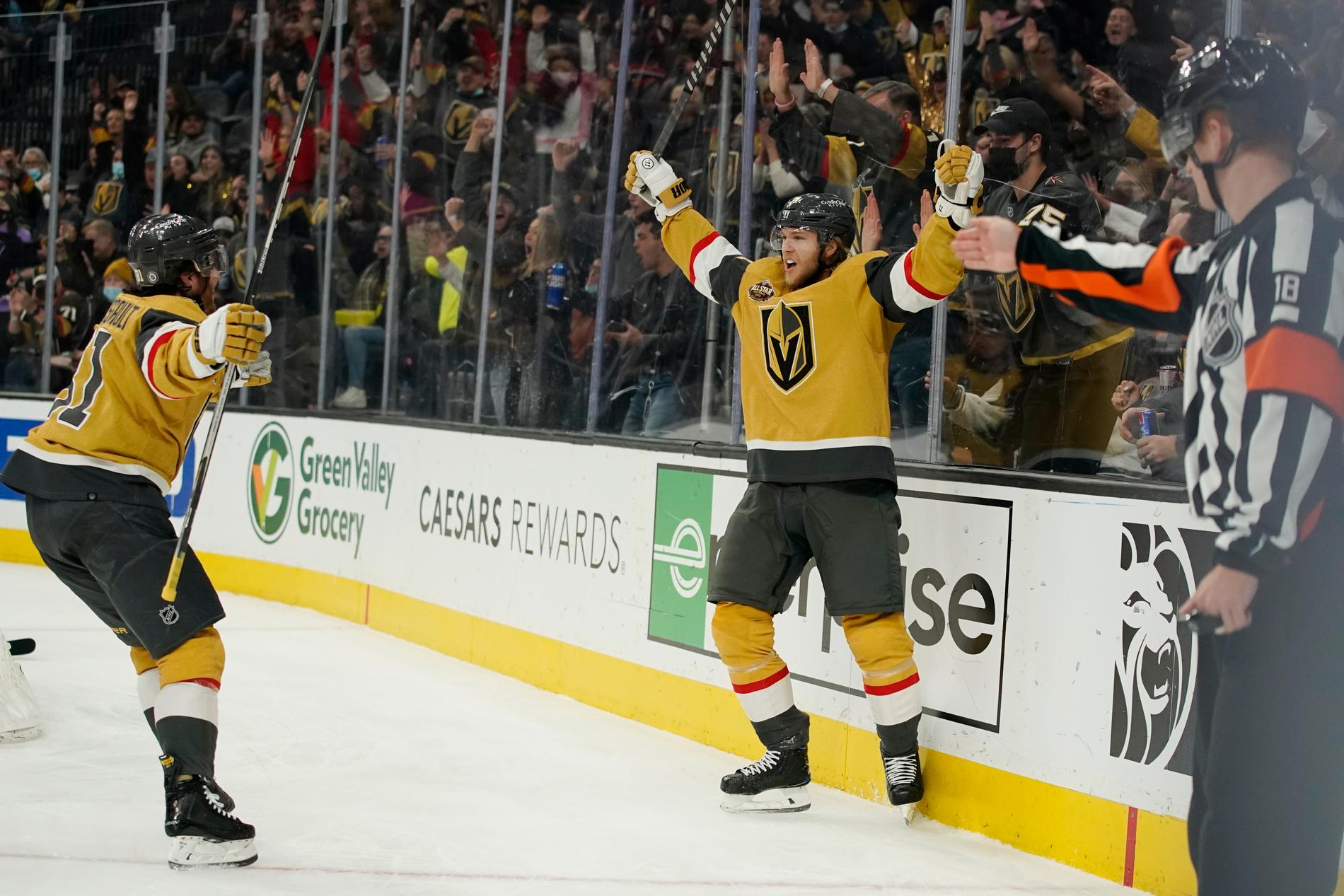 Vegas Golden Knights vidare i NHL-slutspelet