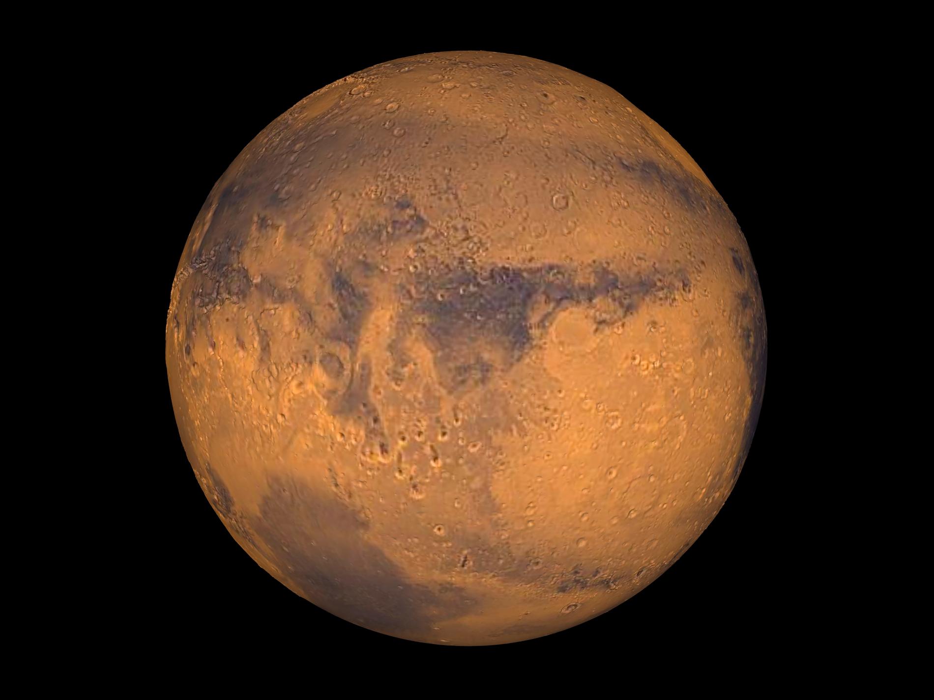 I dag är Mars en kall och torr ökenplanet. Men en gång i tiden hade den en tjock atmosfär – och hav av flytande vatten.