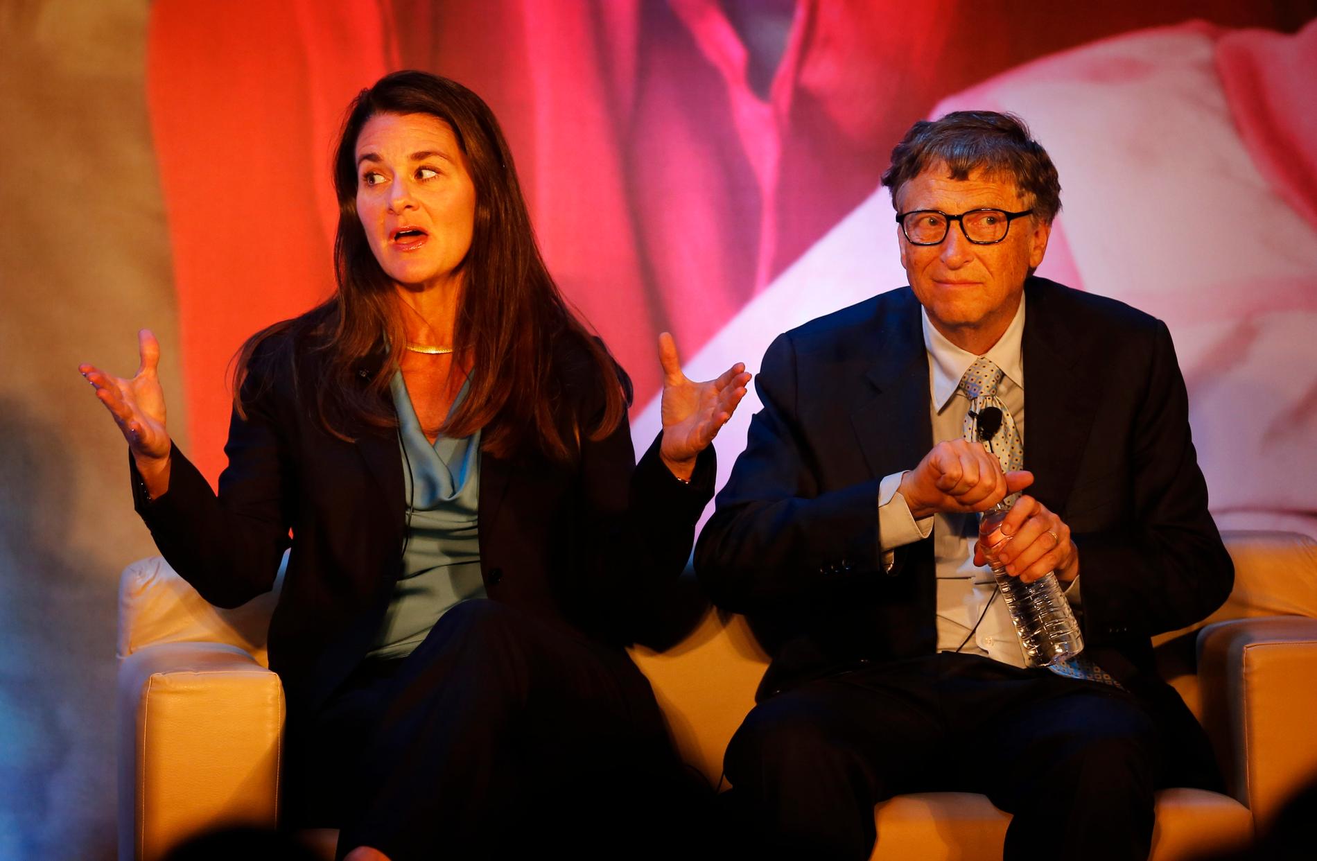 Melinda och Bill Gates.