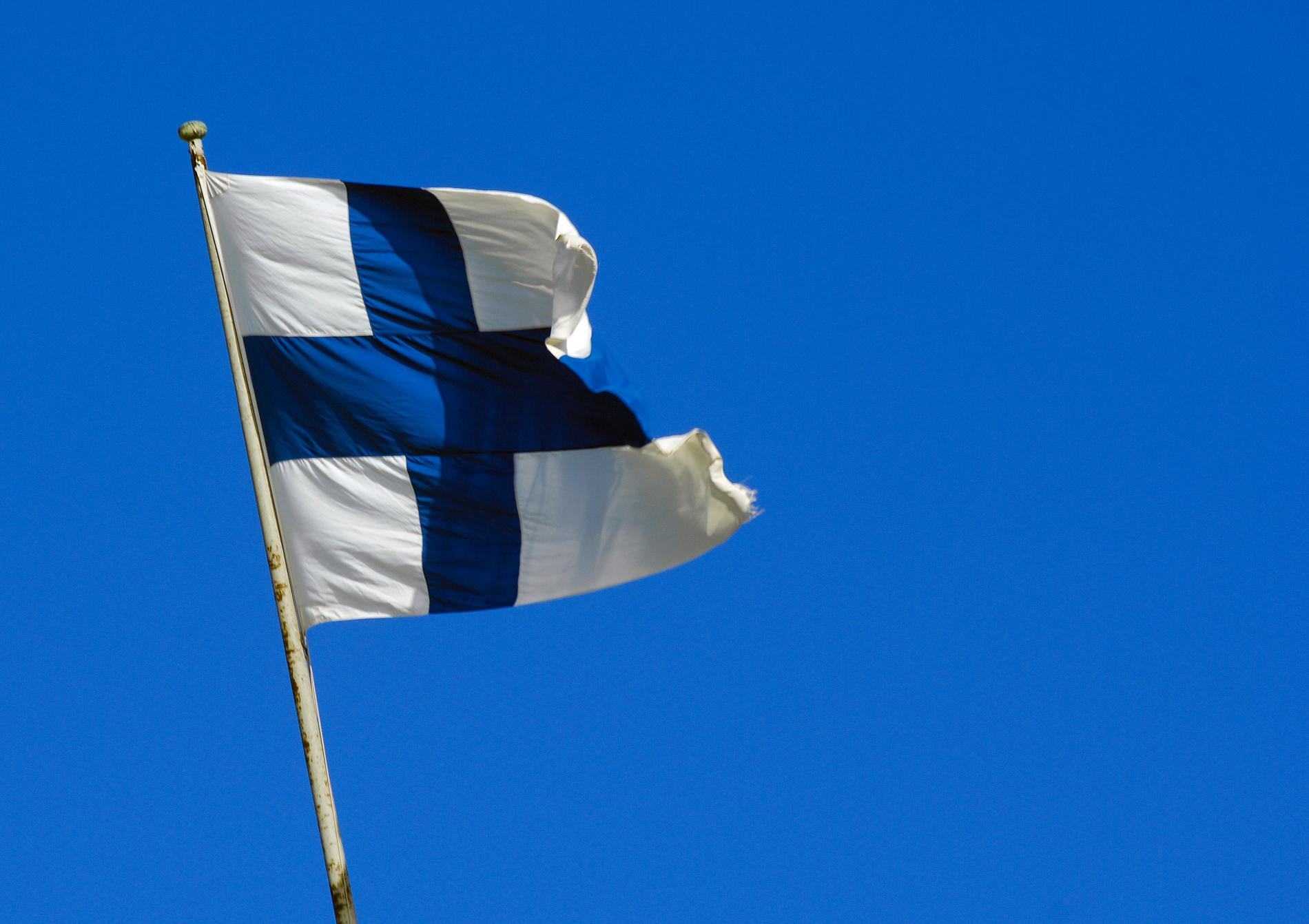 Finska flaggan.