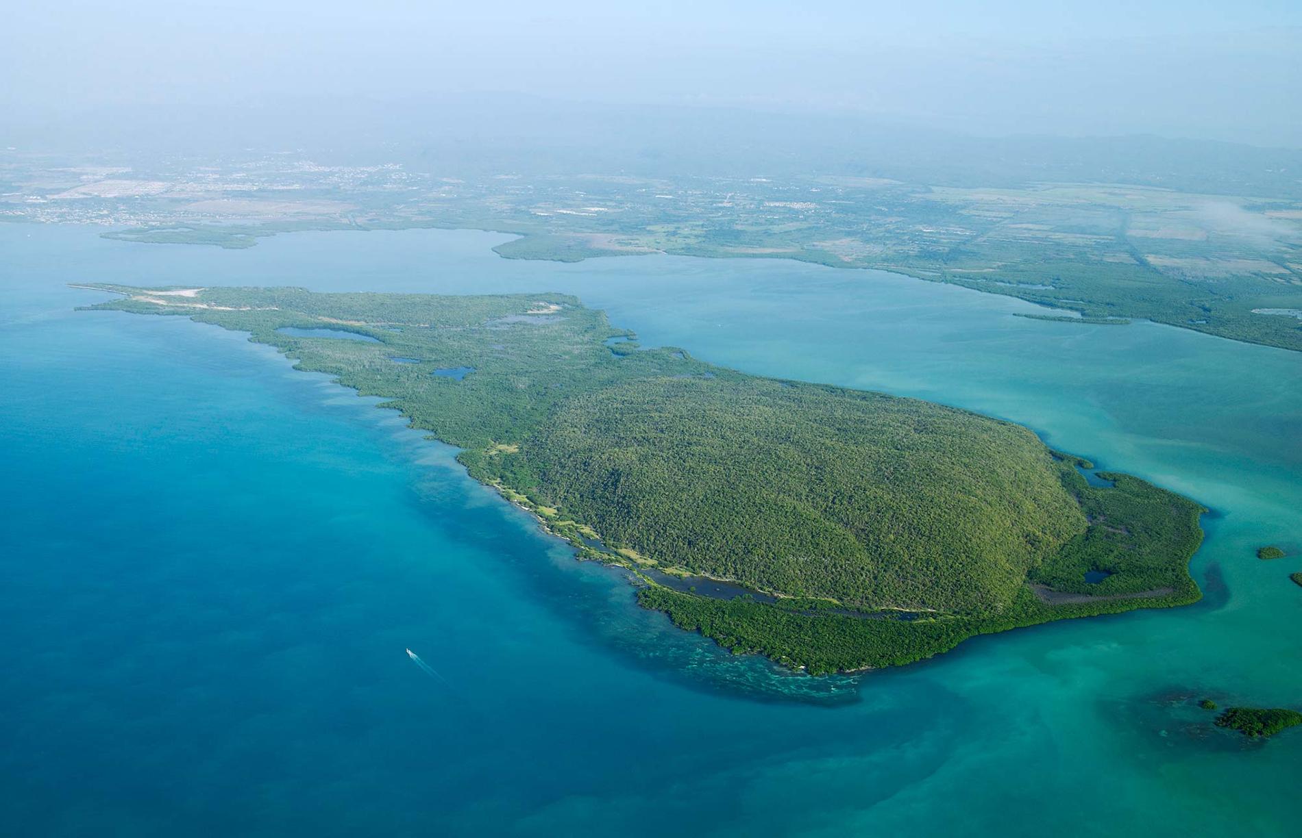 Obebodda Goats islands på södra Jamaica.