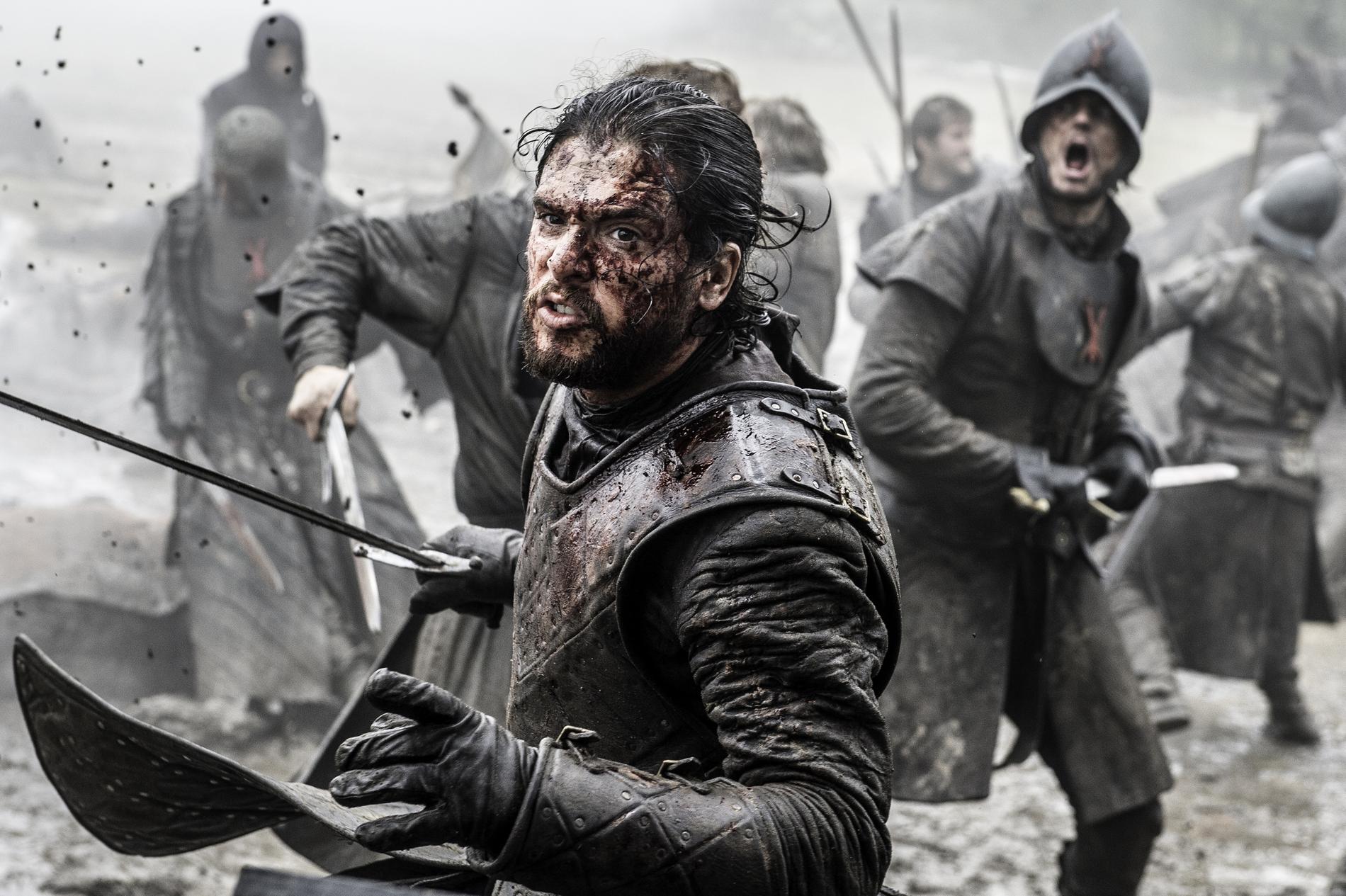 Kit Harington som Jon Snow i ”Game of thrones”.