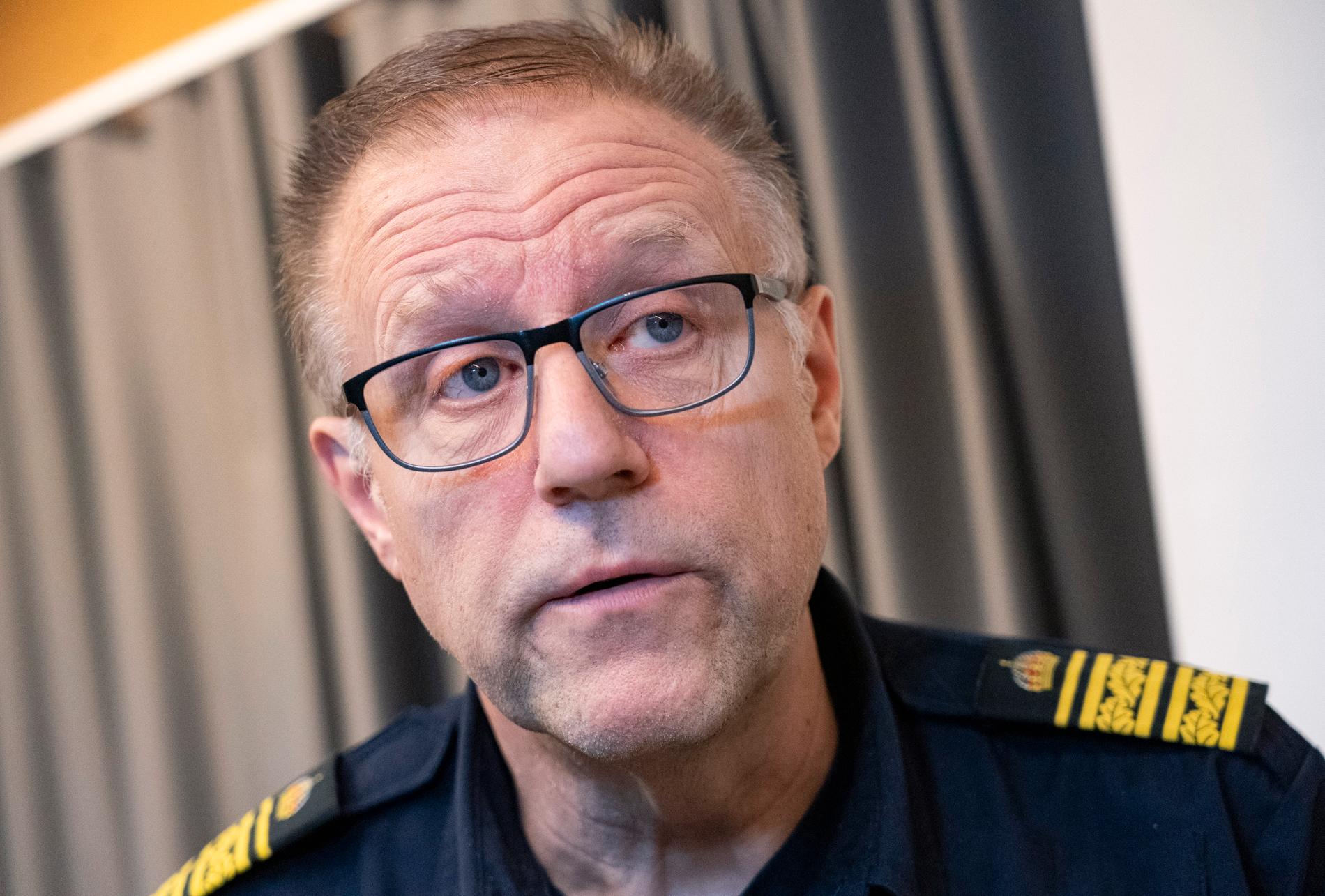 Stefan Sintéus, polismästare i Malmö.