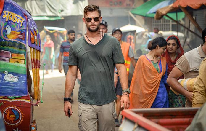 Chris Hemsworth i ”Extraction”.
