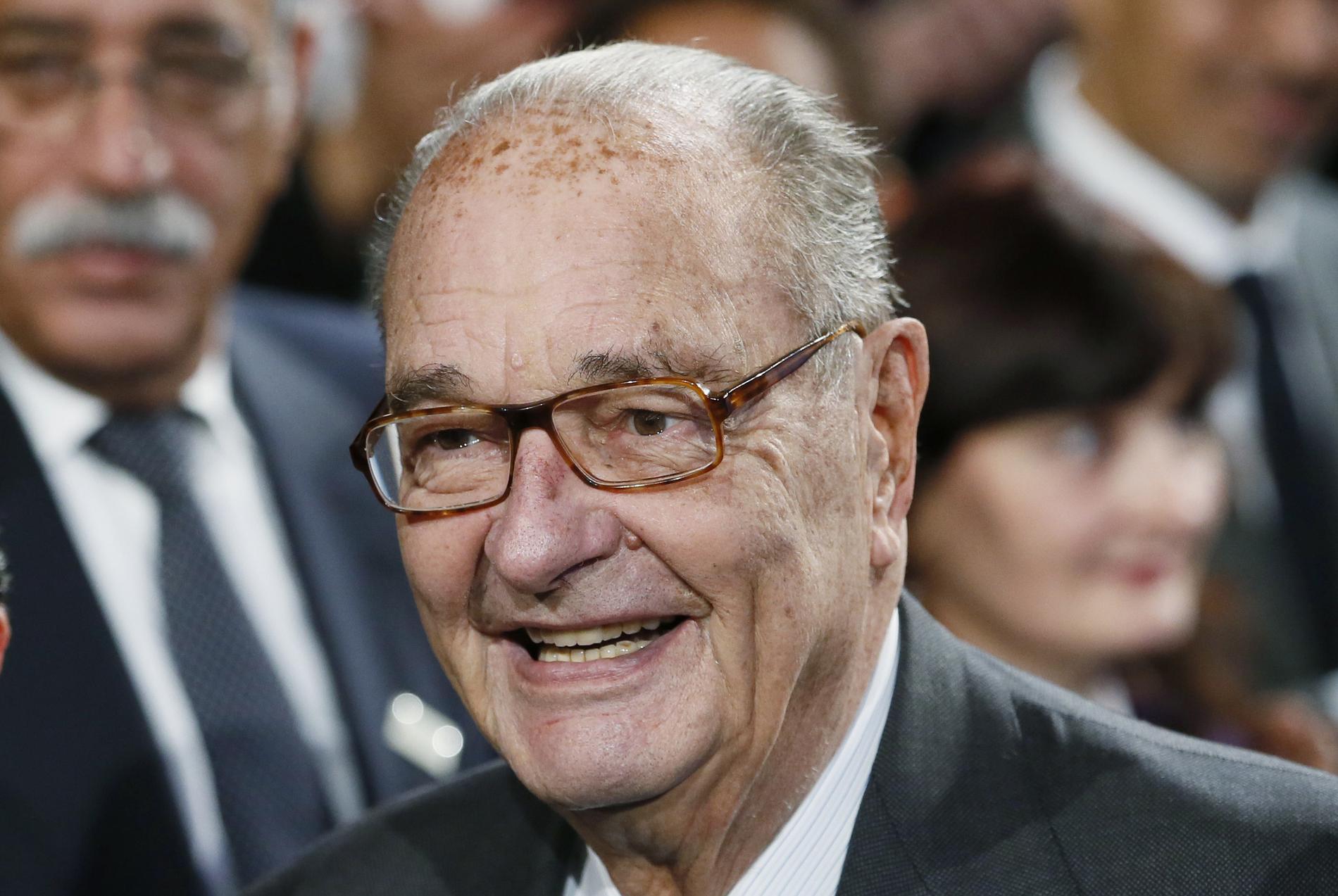 Frankrikes förre president Jacques Chirac är död.