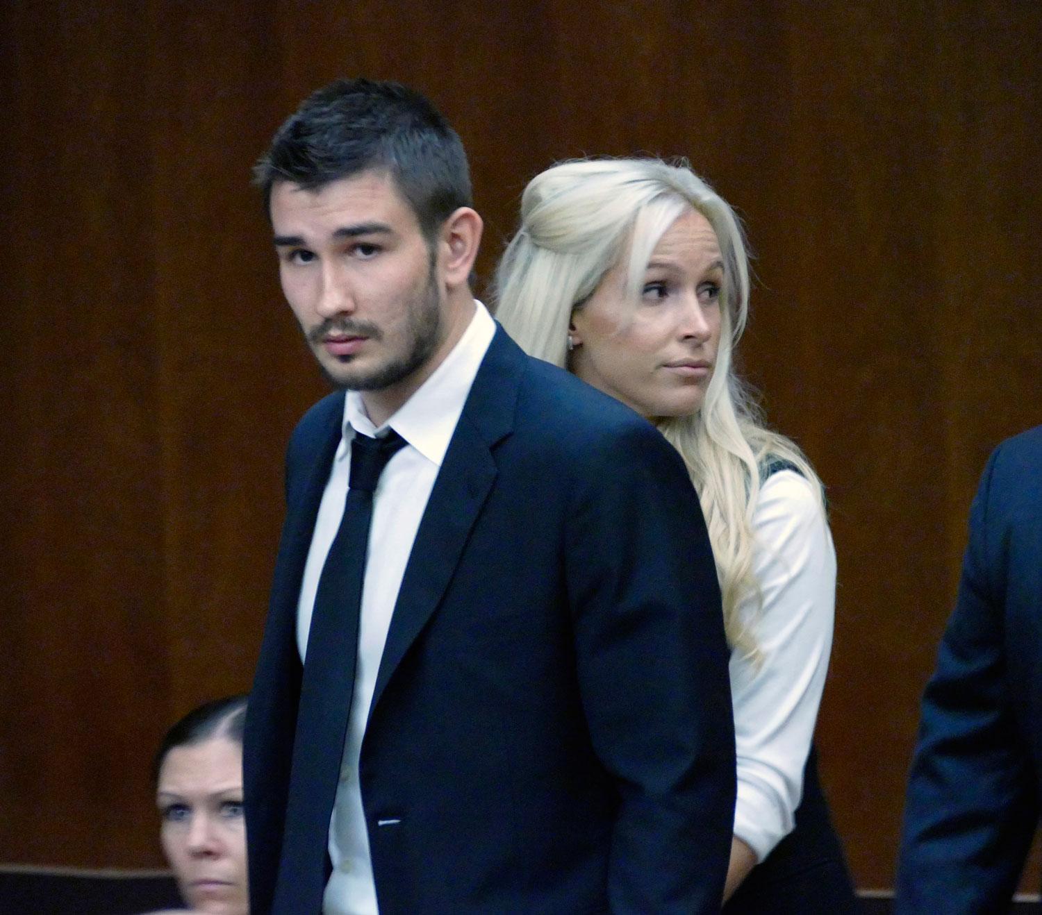 Slava Vojnov dömdes förra året till fängelse för att ha misshandlat sin fru.