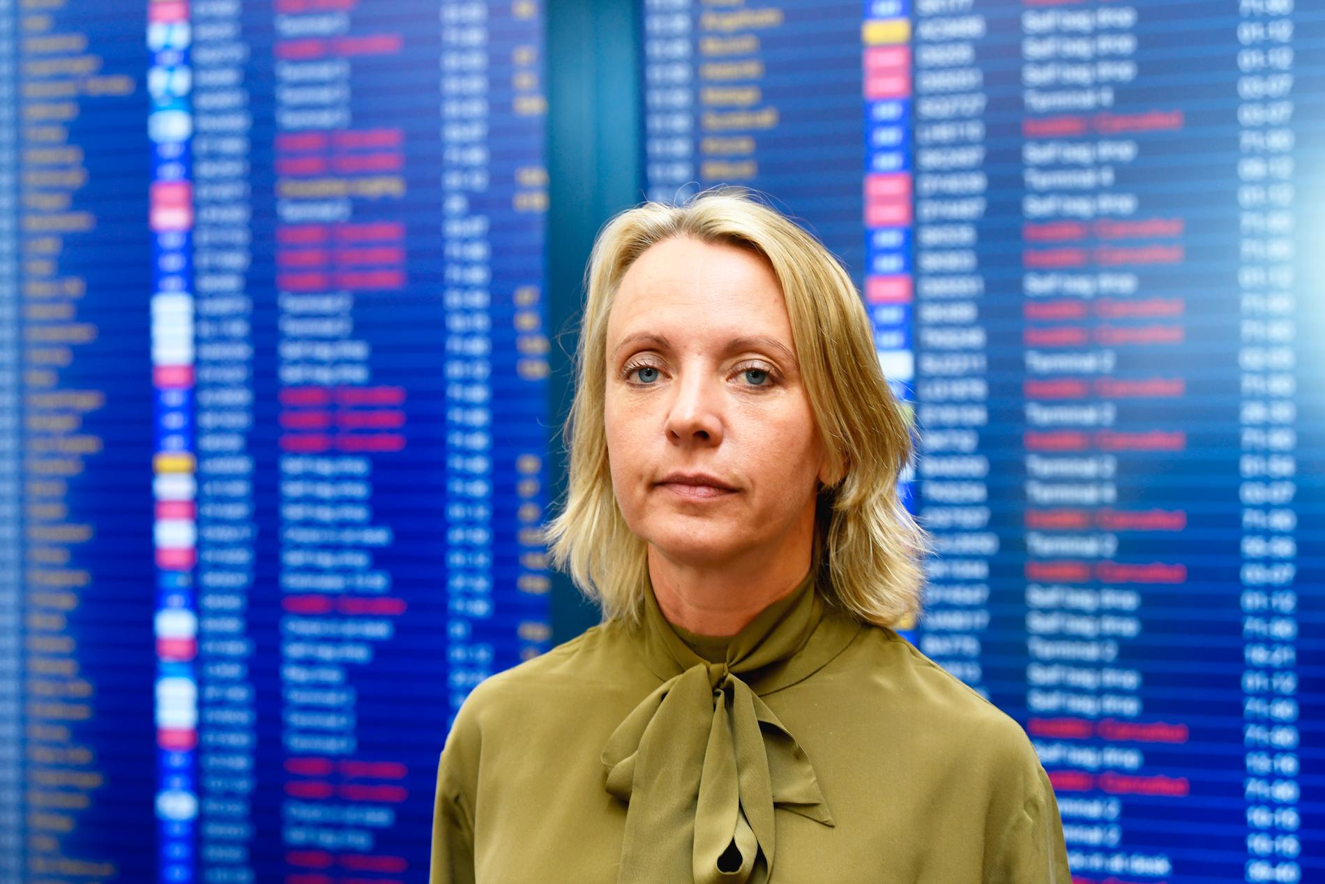 Karin Nyman, kommunikationsdirektör på SAS.