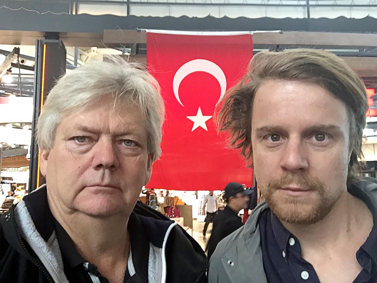 Aftonbladets Urban Andersson och Staffan Lindberg på plats i Turkiet.