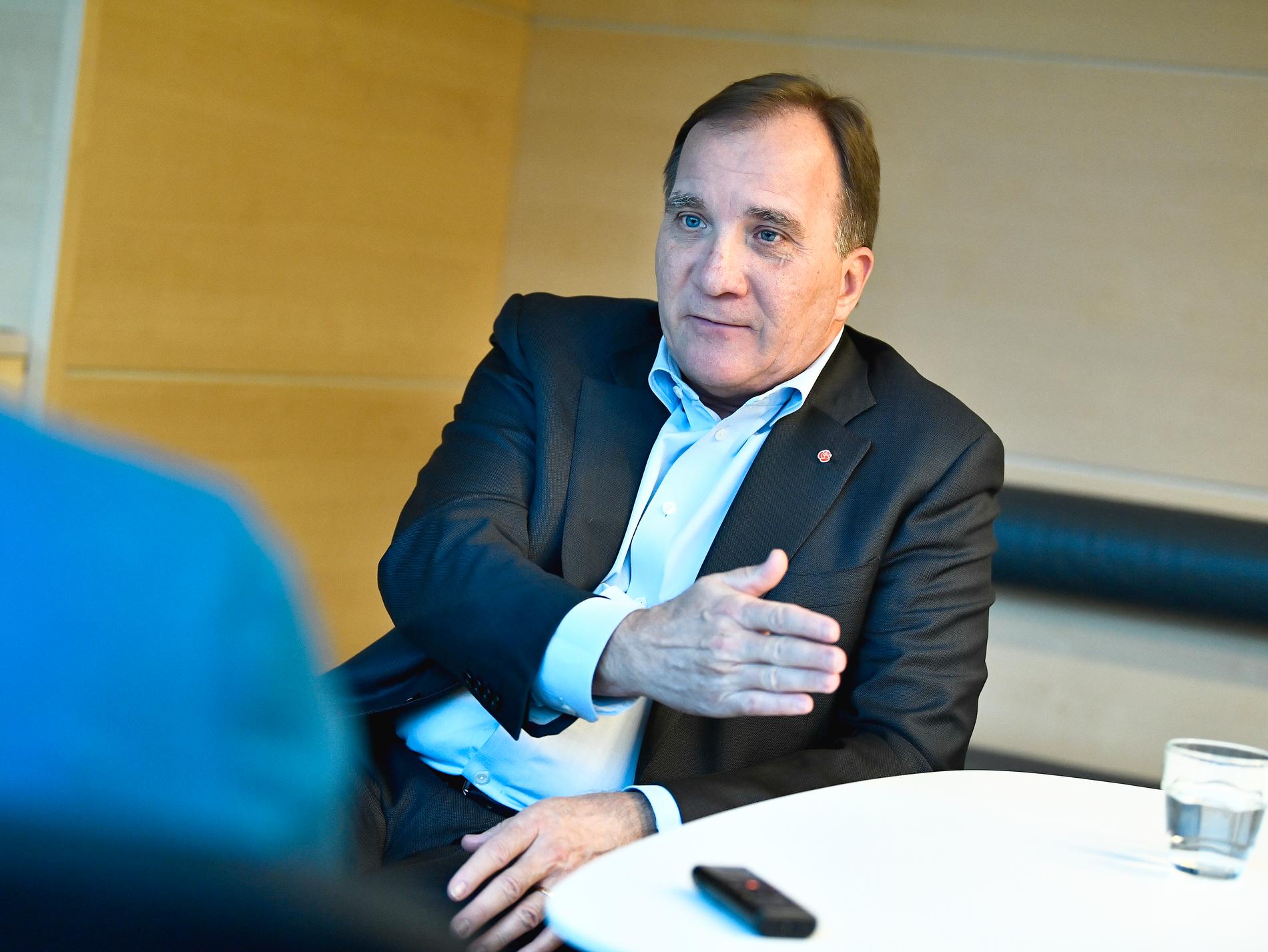 Statsminister Stefan Löfven, S.
