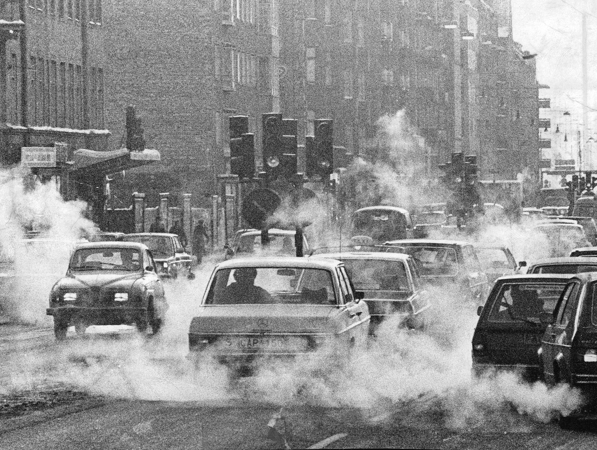 Så här såg det ut på Götgatan i februari 1979.
