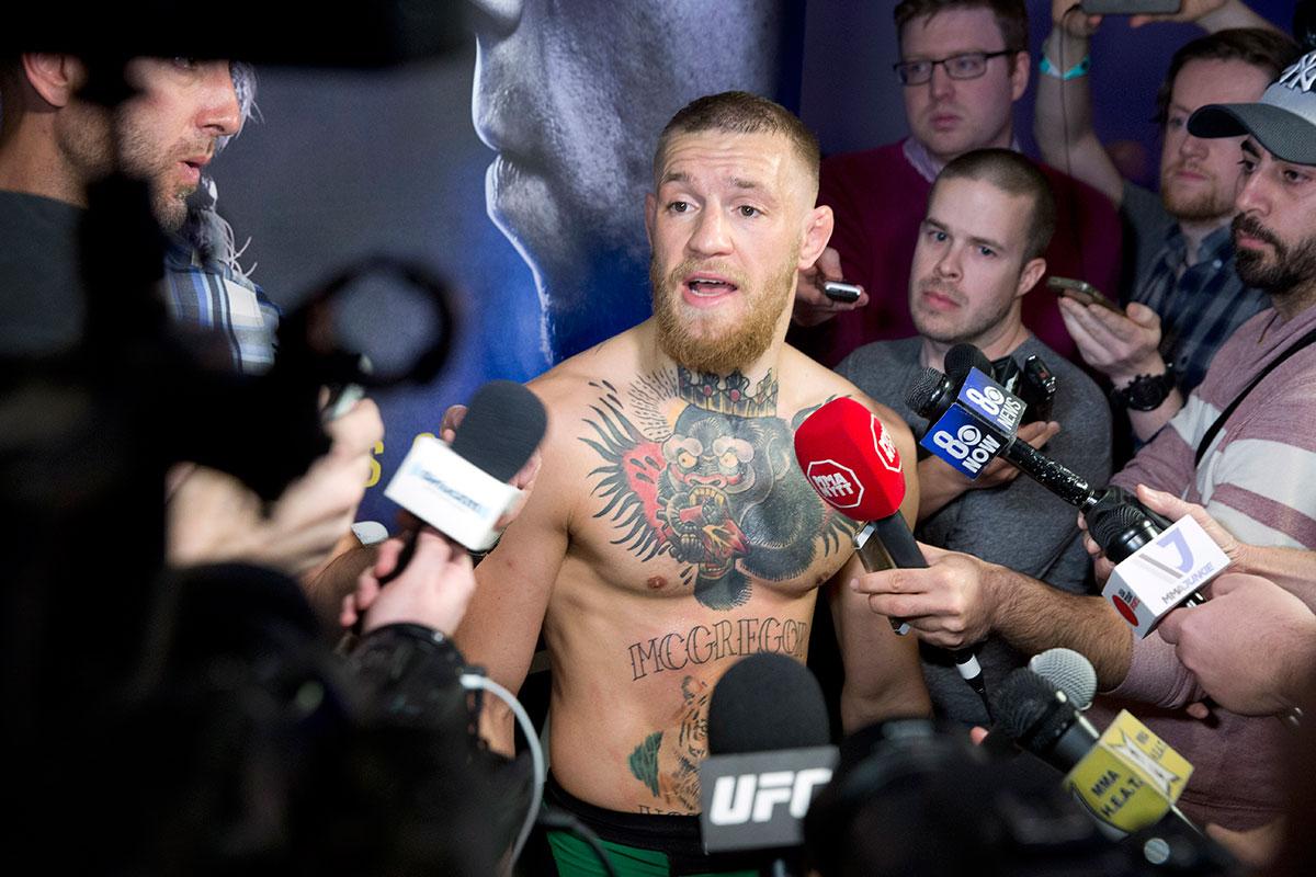McGregors besked skakar MMA-världen.