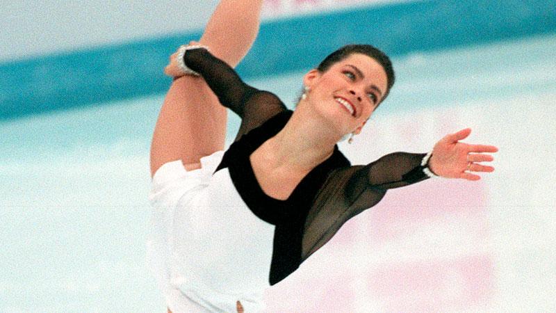 Nancy Kerrigan i OS i Lillehammer 1994.