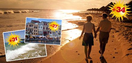 Sol och över 30 grader varmt på Turkiets sydkust och på Cypern. 27-28 grader varmt på Kreta. Väderprognosen för flera populära resmål i Medelhavet lovar fortsatt sommar.