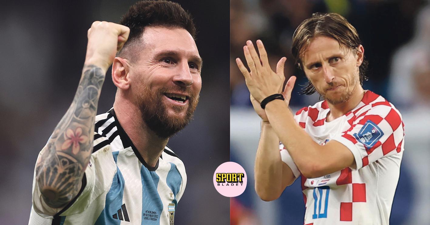 Argentina möter Kroatien i semifinal i fotbolls-VM 2022.