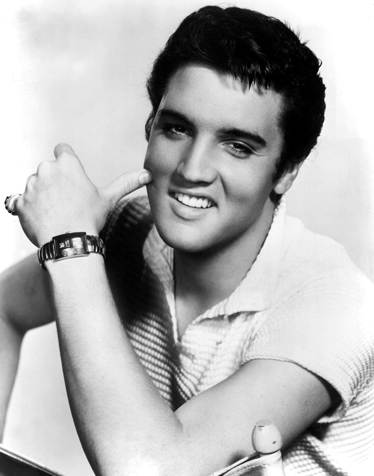 Elvis på en bild från 1957.