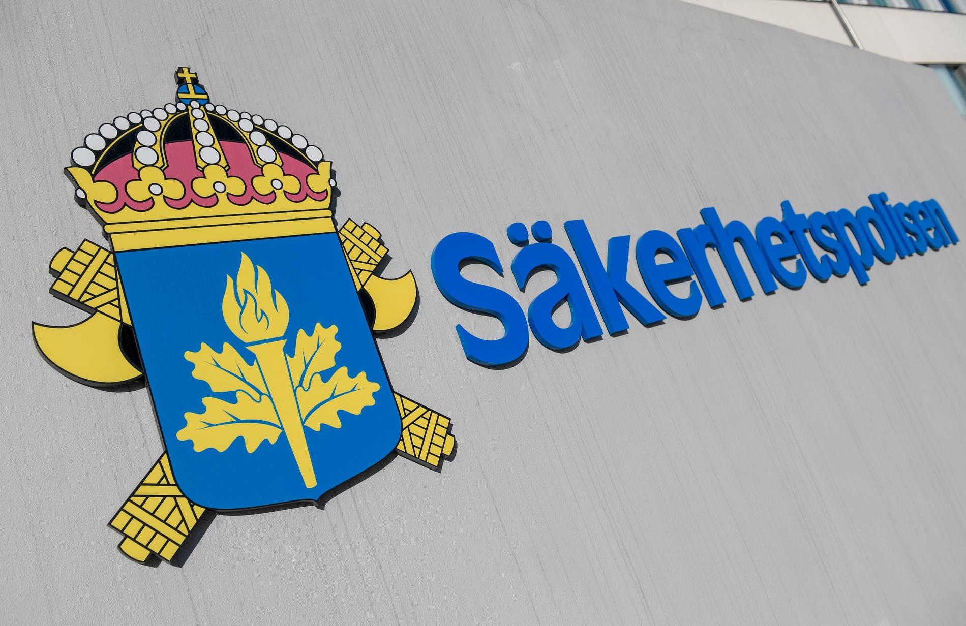 Säkerhetspolisens huvudkontor i Solna. Arkivbild.