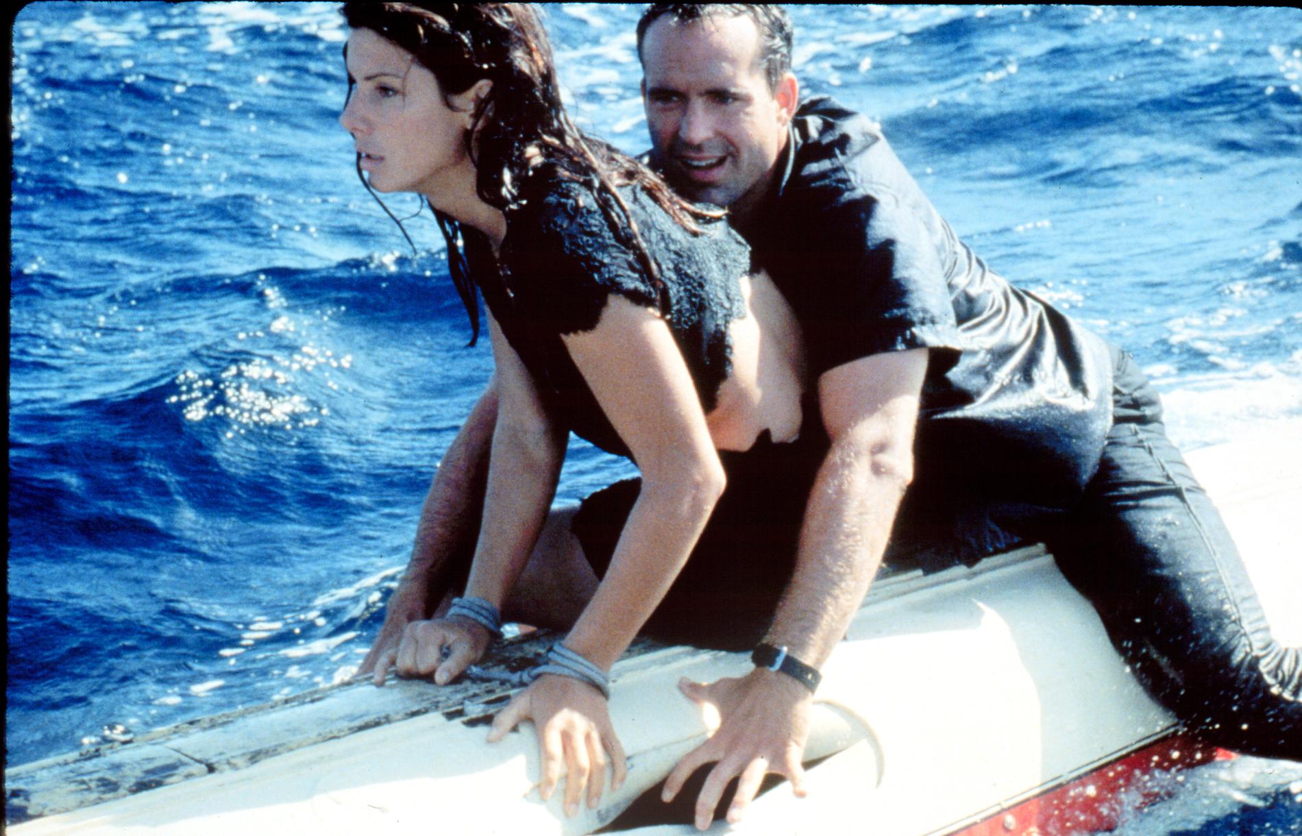 ”Speed 2: Cruise control” med Sandra Bullock och Jason Patric.