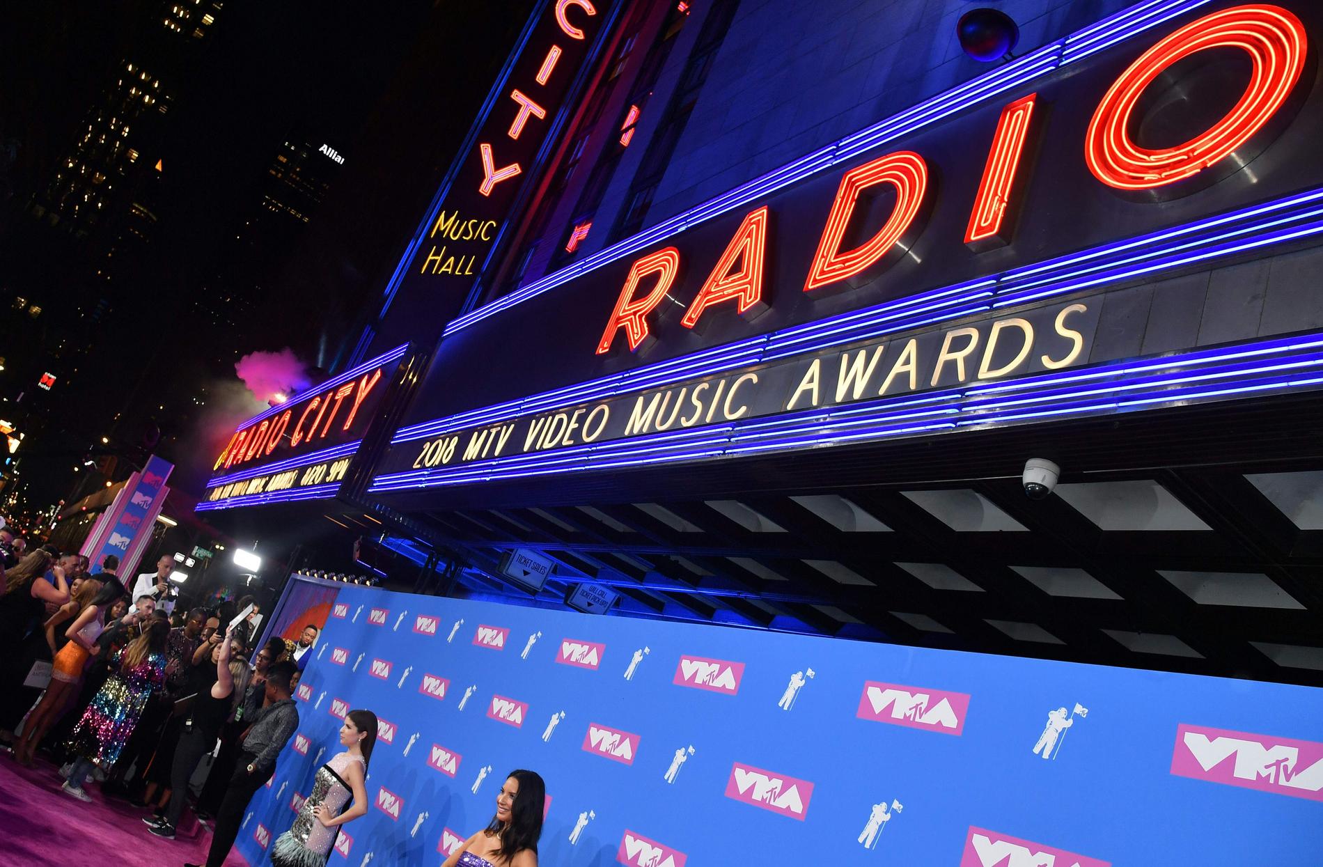 MTV-galan hölls i New York i natt.