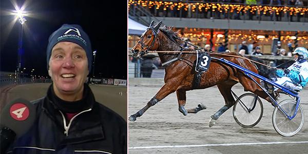 Beartime vinner V75–2 med Örjan Kihlström på Åbytravet och tjänar 125 000 kronor.