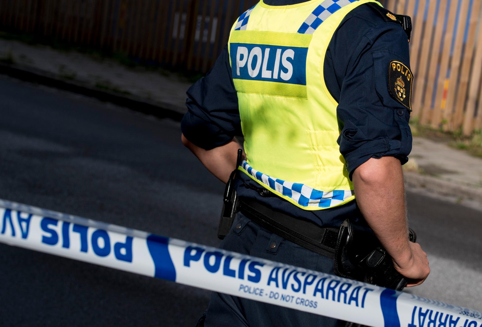 En man hittades knivskuren strax efter midnatt i Upplands Väsby. Arkivbild.