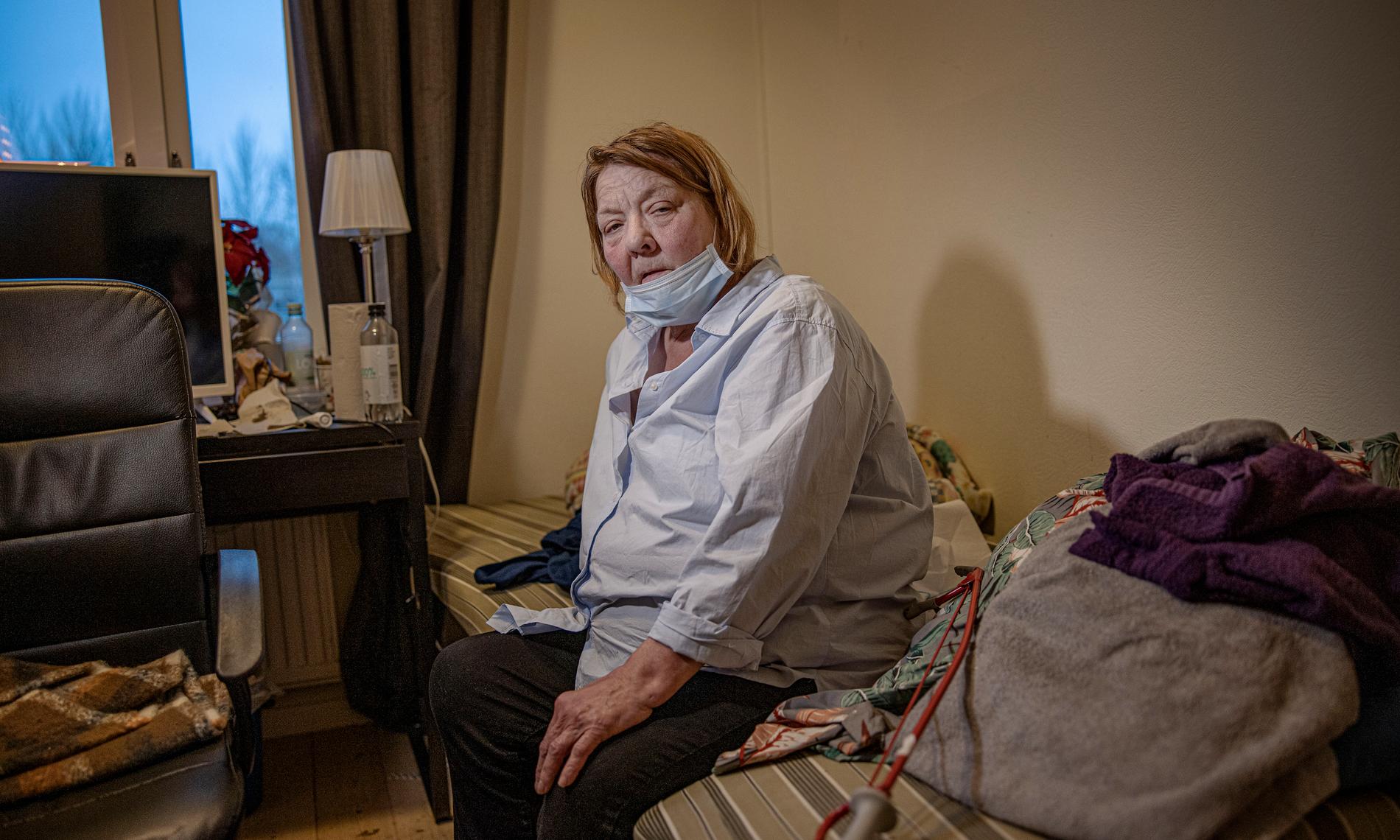 Eva Larsson jobbade som undersköterska i 40 år. Sen sade kroppen stopp.