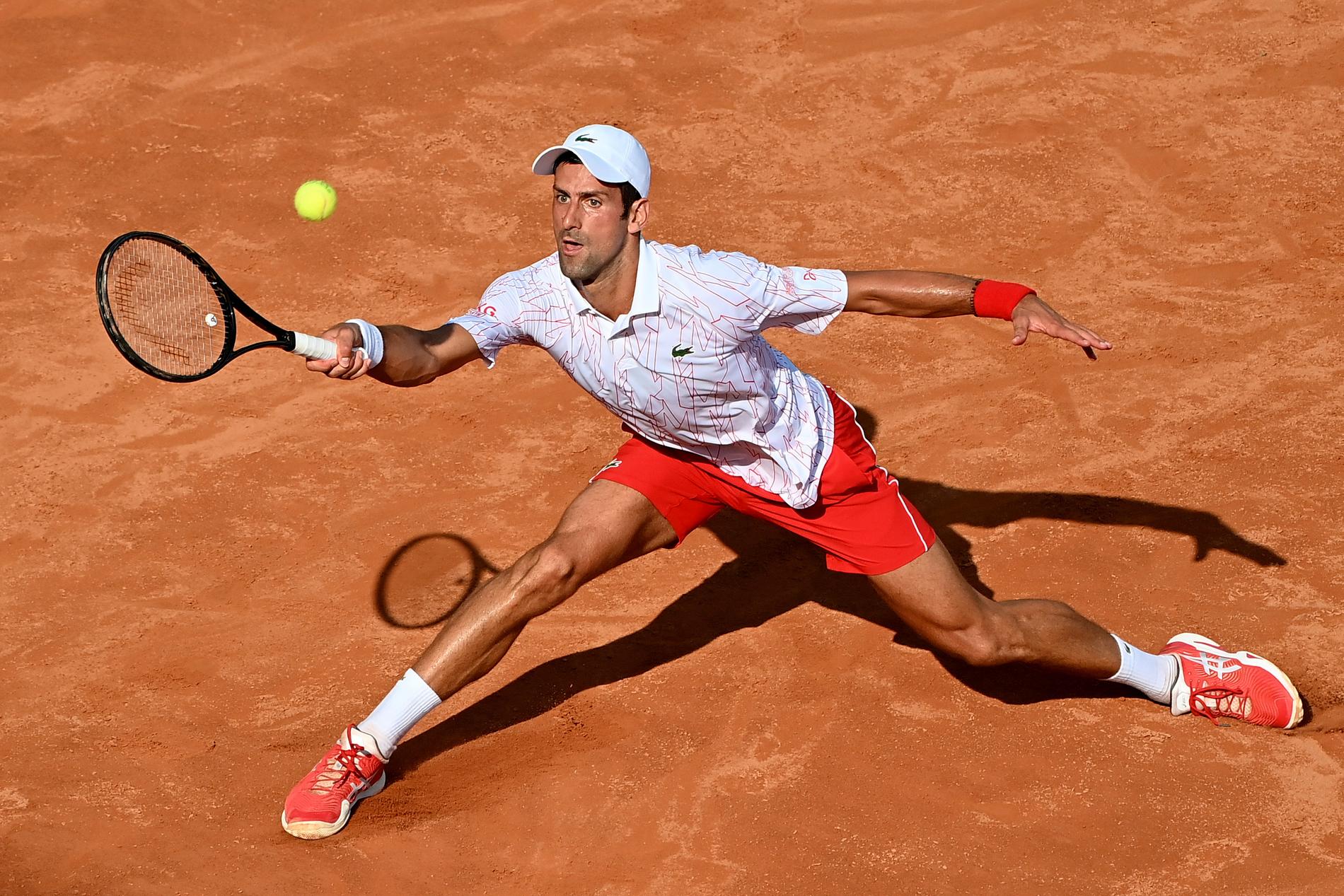 Novak Djokovic är klar för final i Rom.