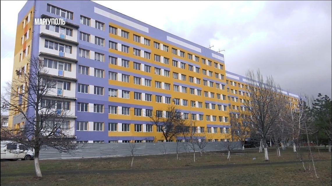 Regionsjukhuset i Mariupol före kriget. I dag uppges det till stora delar vara förstört.