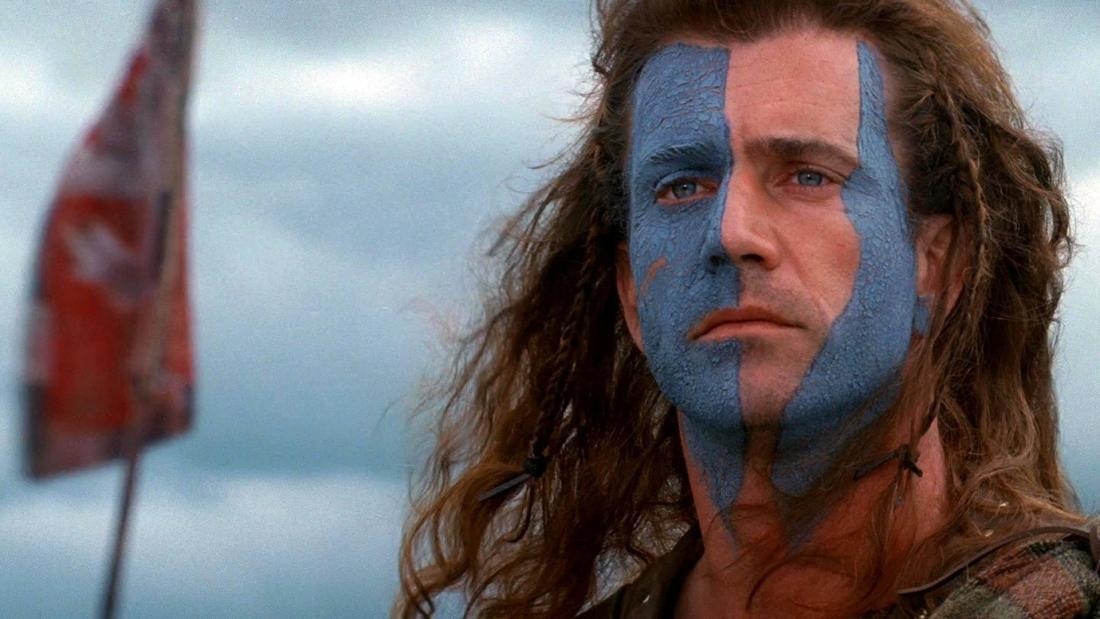 Mel Gibson i ”Braveheart” (1995). 