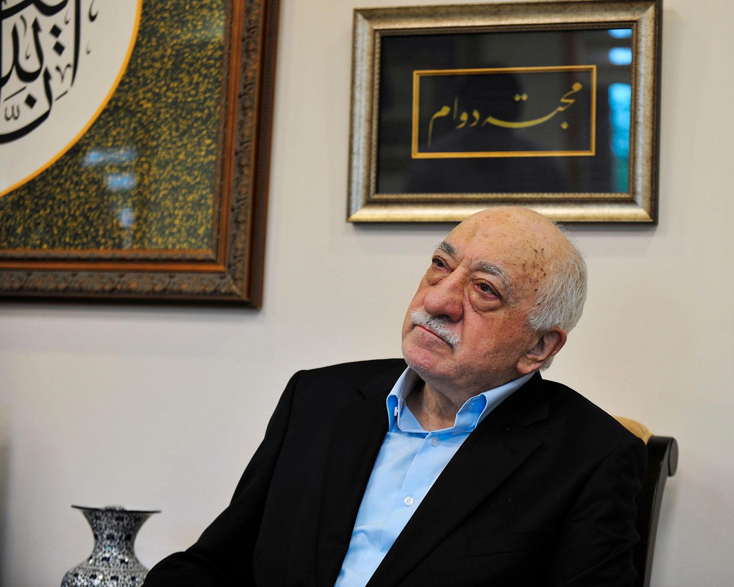 Fethullah Gülen, ledare för muslimska Gülenrörelsen.