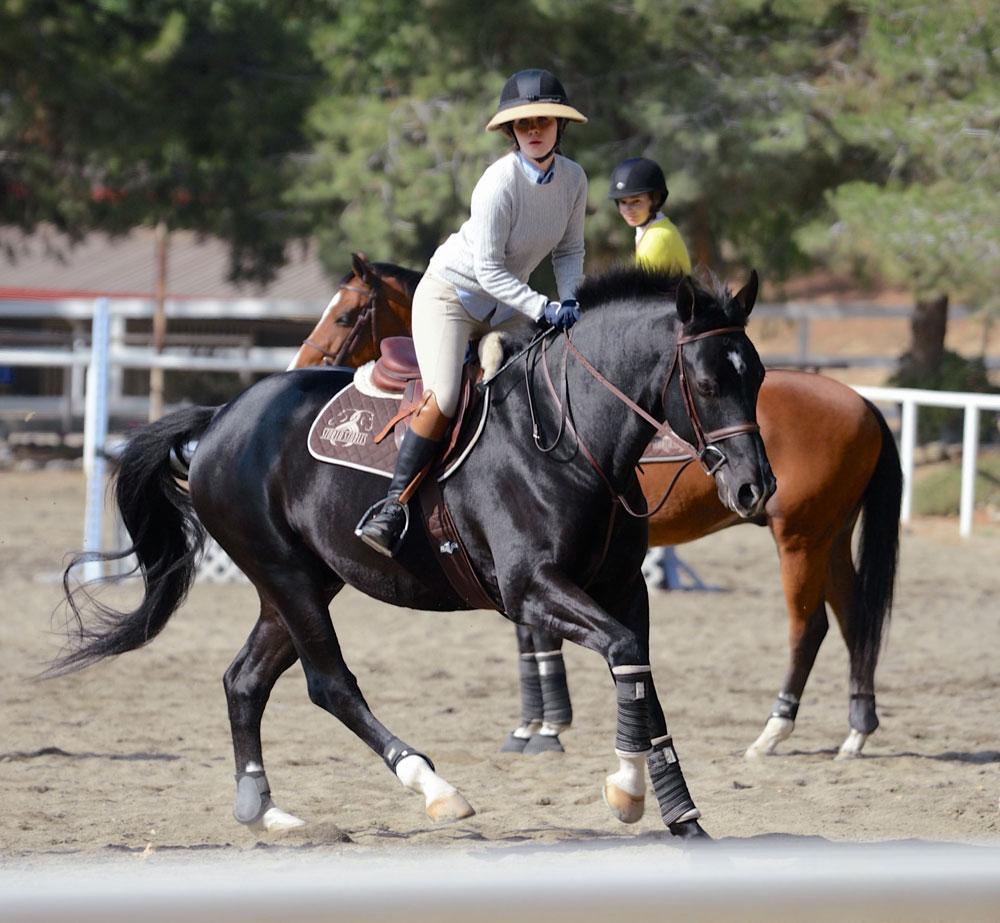 Ägaren till hästen Literati påstår att Zooey Deschanel har tränat hästen alldeles för hårt. Nu vill hon att Deschanel ska betala veterinärskostnaderna.