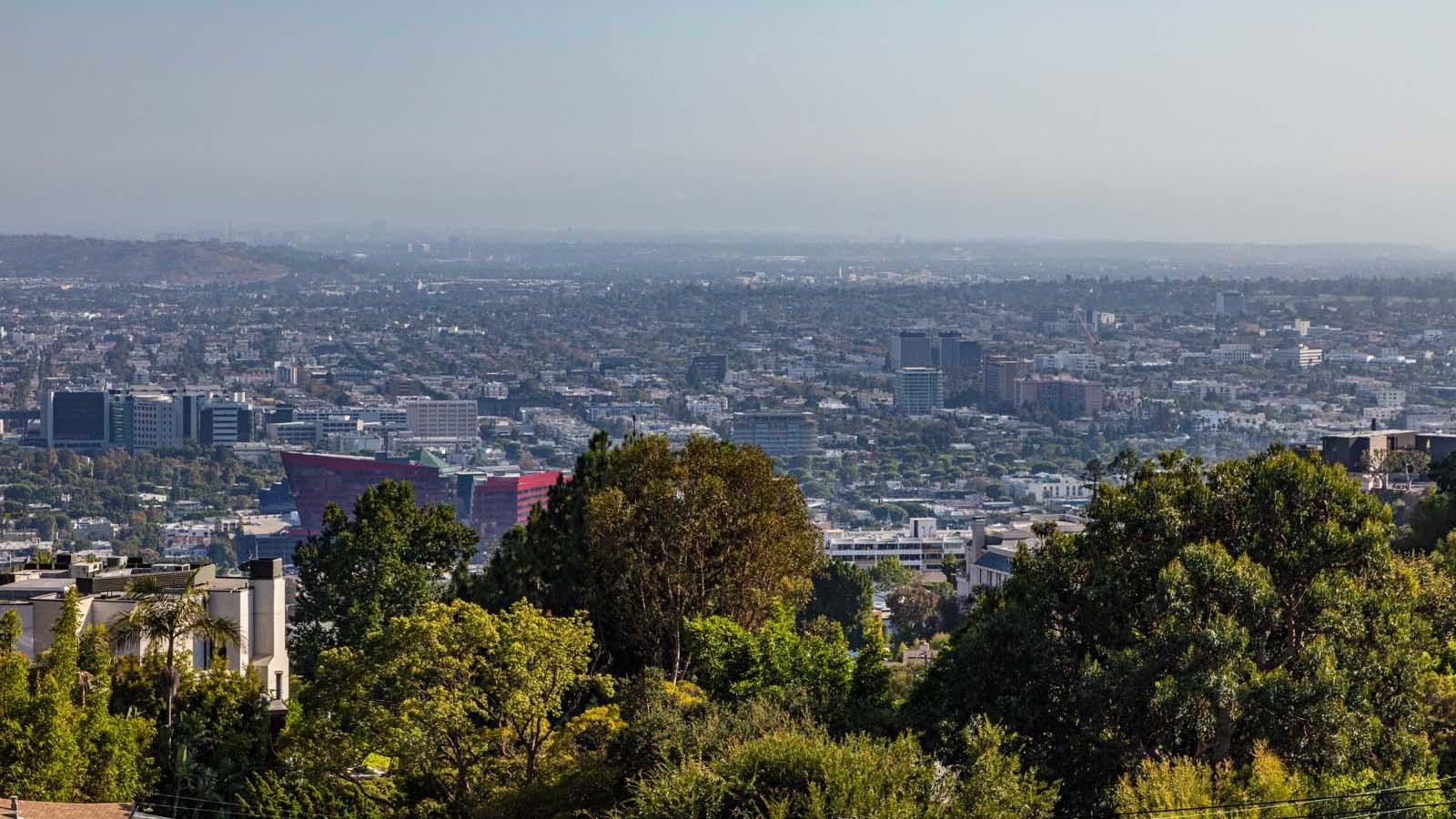 Utsikten över Los Angeles går inte av för hackor.