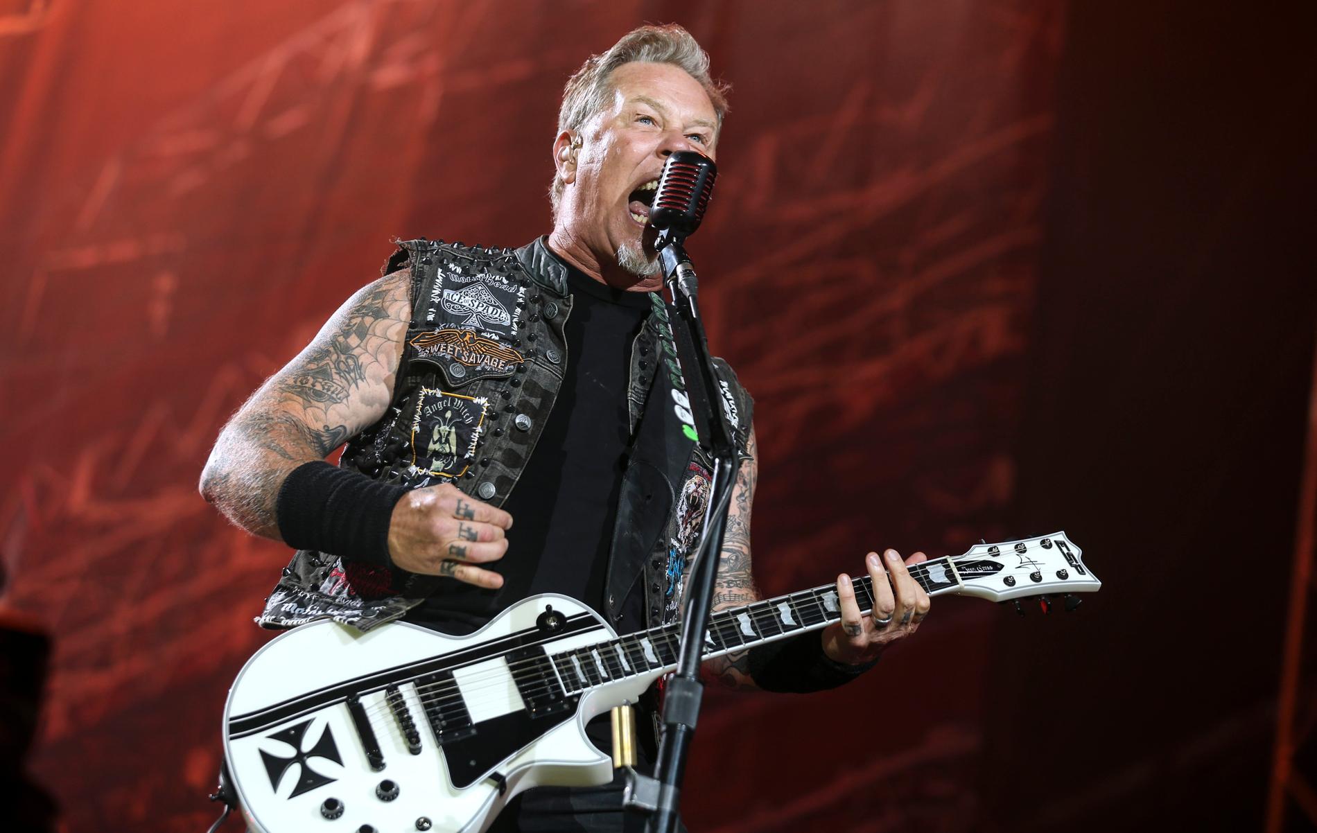 Metallicas "The Black Album" firar 30-årsjubileum i år. Arkivbild.