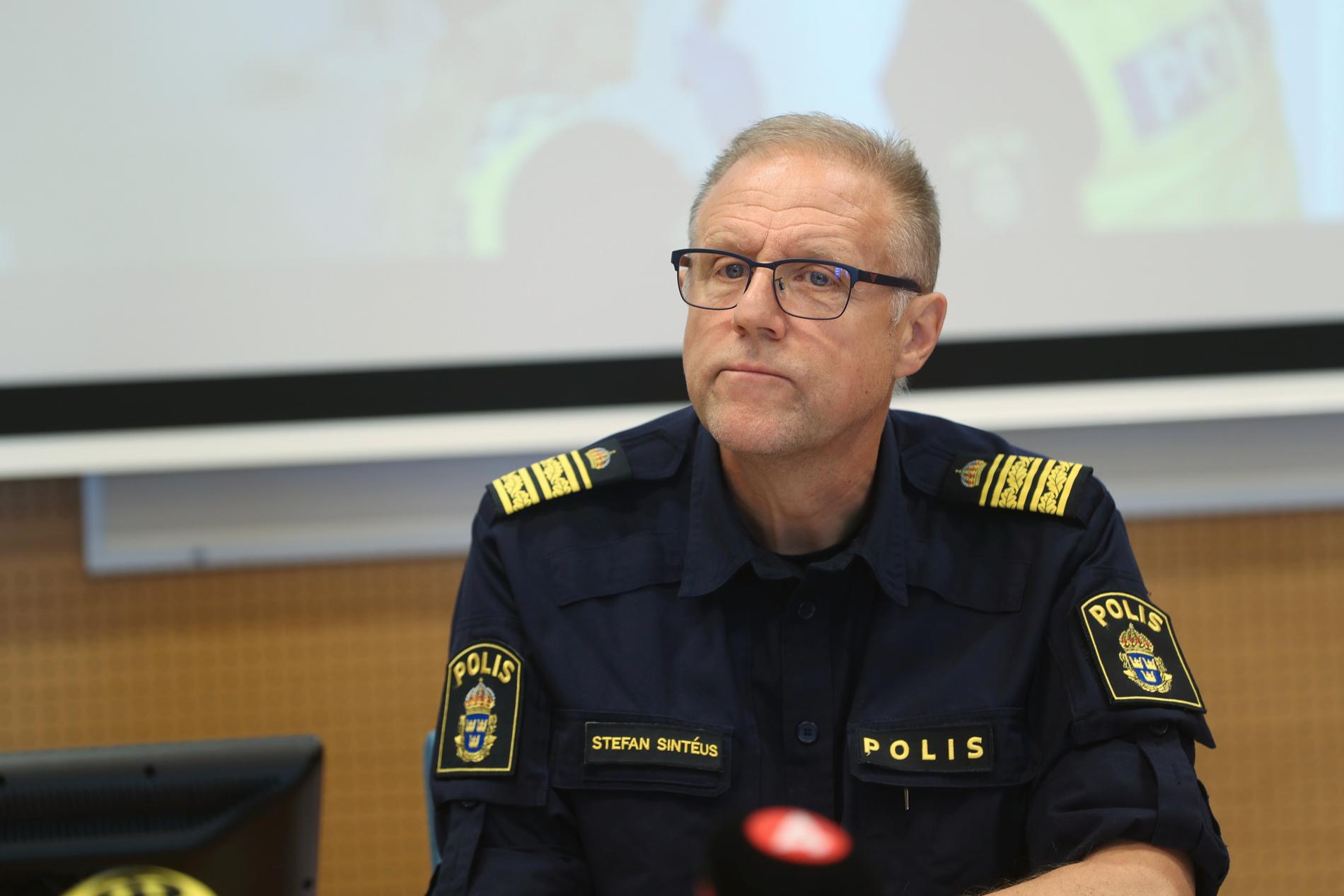Malmös polismästare Stefan Sintéus, vid ett tidigare tillfälle.