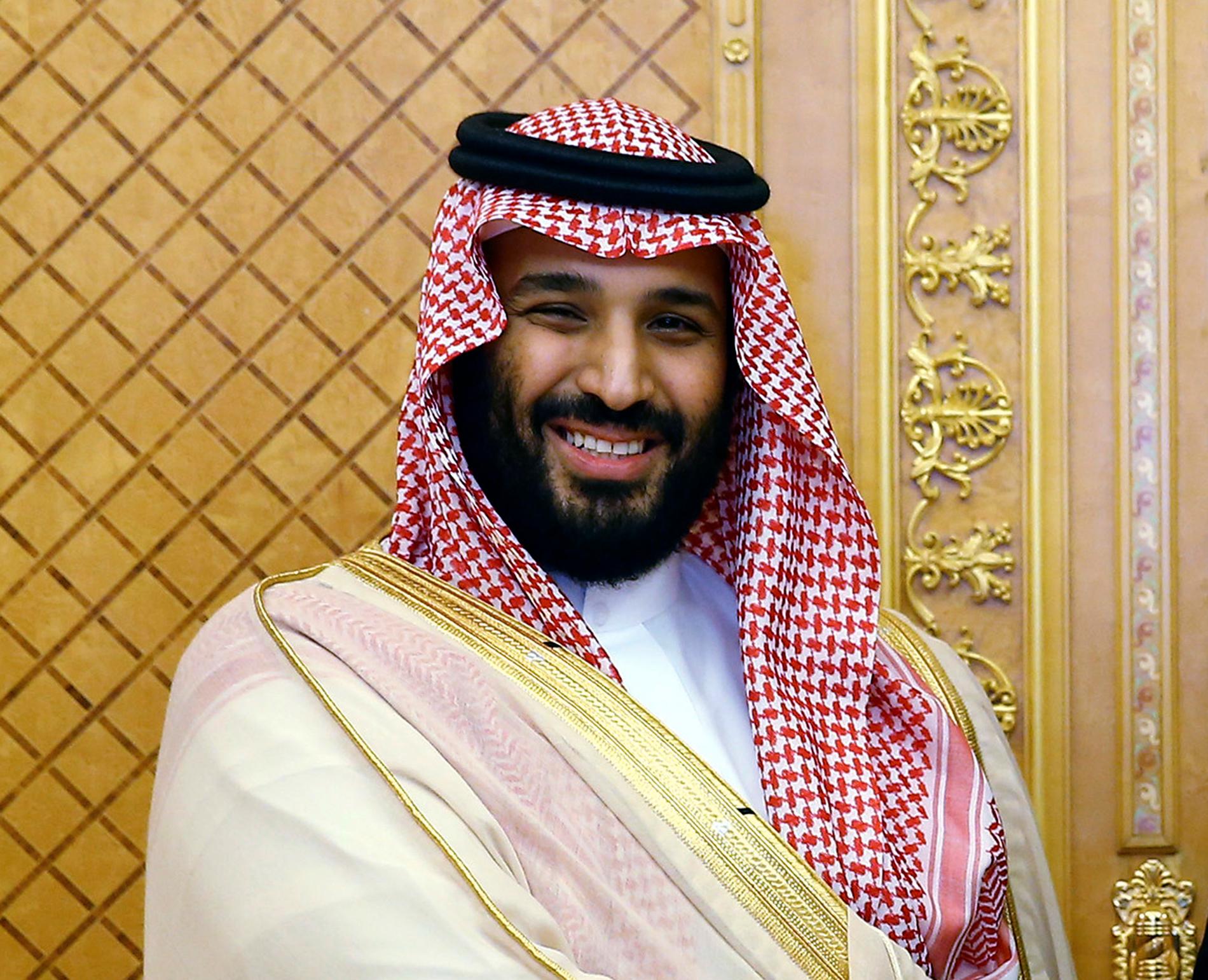 Saudiarabiens kronprins Mohammed bin Salman.