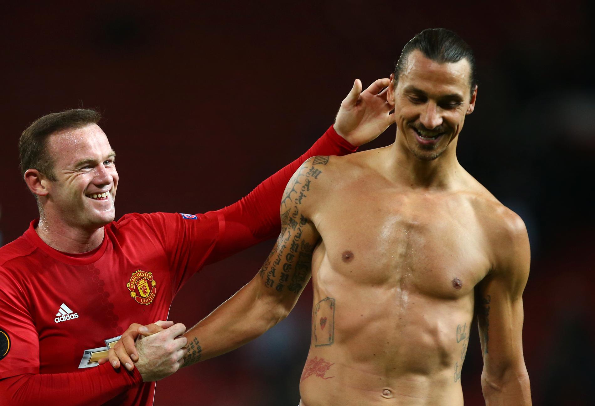 Wayne Rooney har hamnat i skuggen av Zlatan Ibrahimovic.