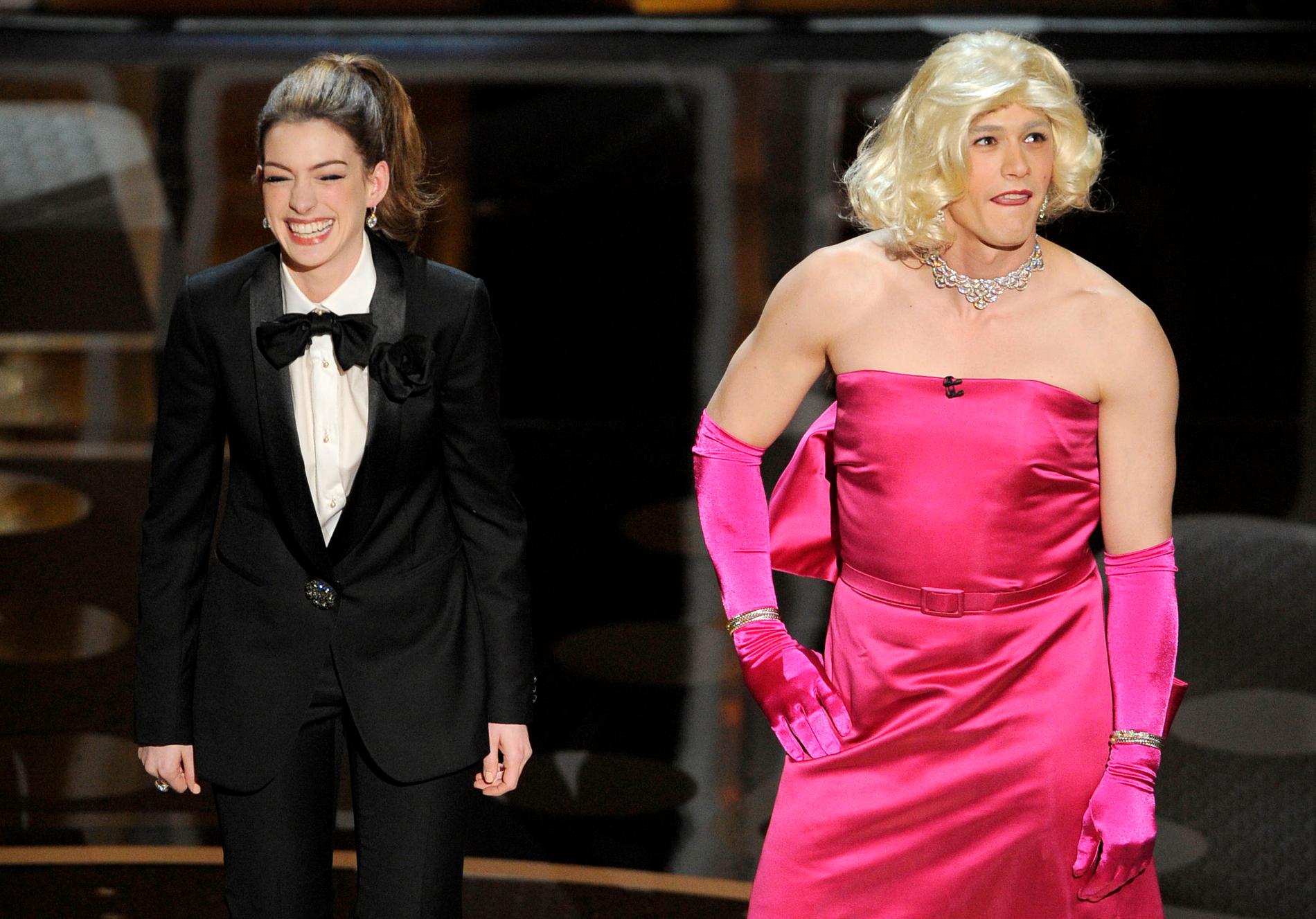 Anne Hathaway och James Franco ledde Oscarsgalan 2011.
