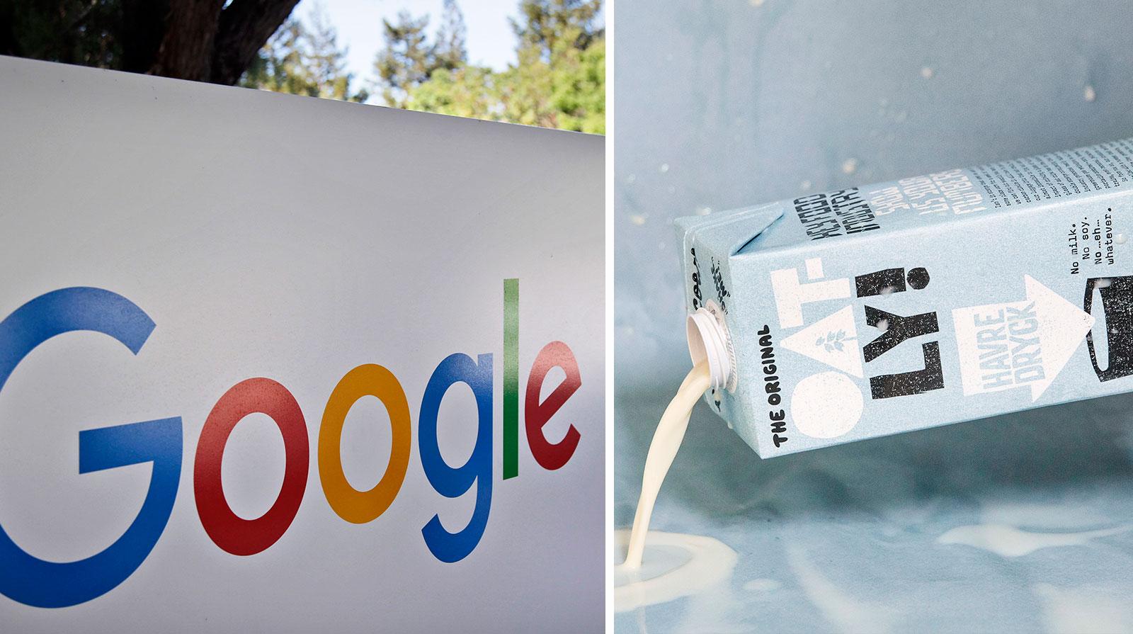 Google i topp och Oatly på plats elva över de mest attraktiva arbetsplatserna. 