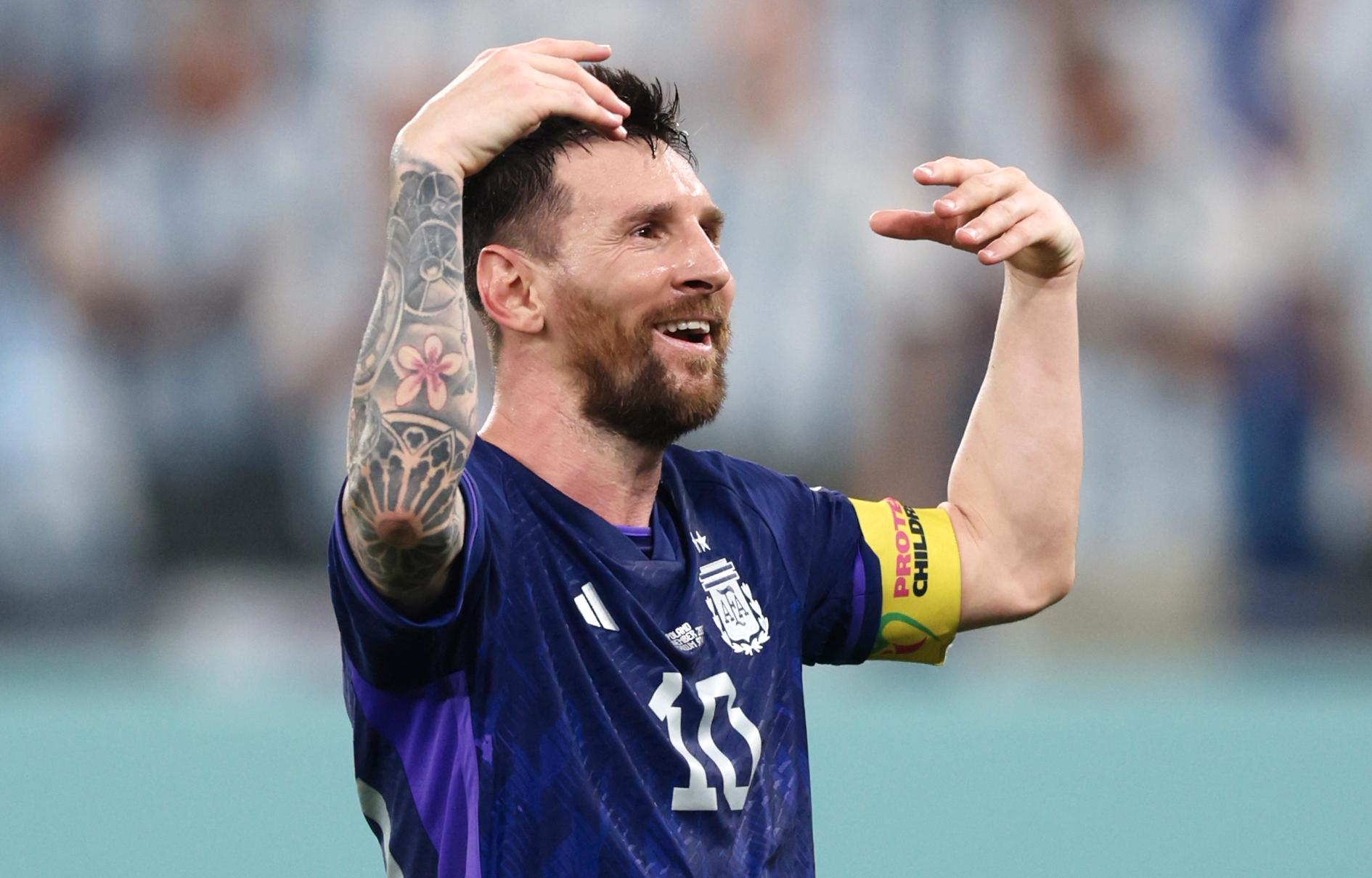 Lionel Messi och Argentina möter Australien i åttondelsfinal
