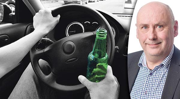 Du som tror att du kan ta ett glas öl eller vin och sätta dig bakom ratten – tänk till en extra gång, skriver Mats Sjöö.