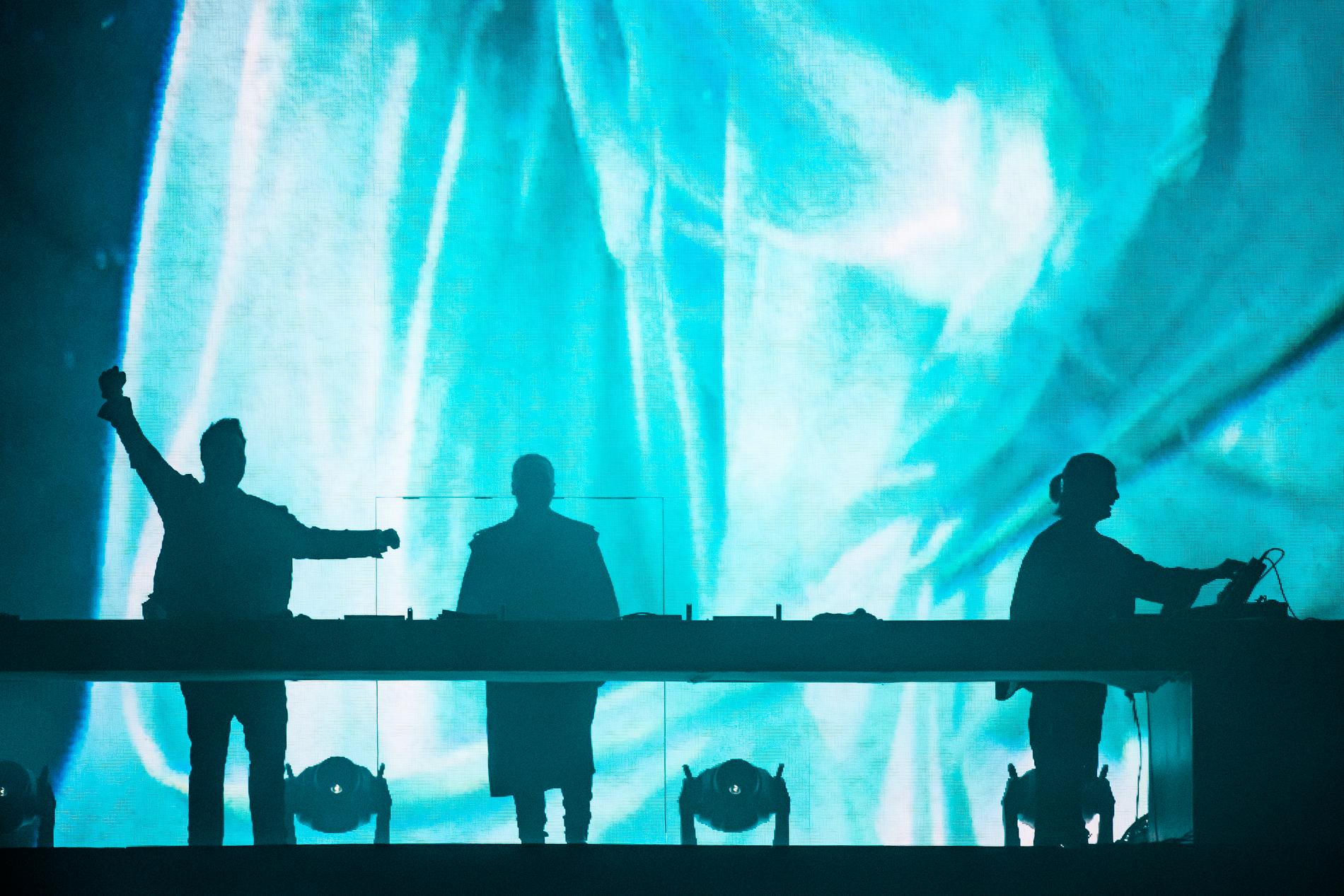Swedish House Mafia återförenas på Tele 2 Arena 2019. Arkivbild.