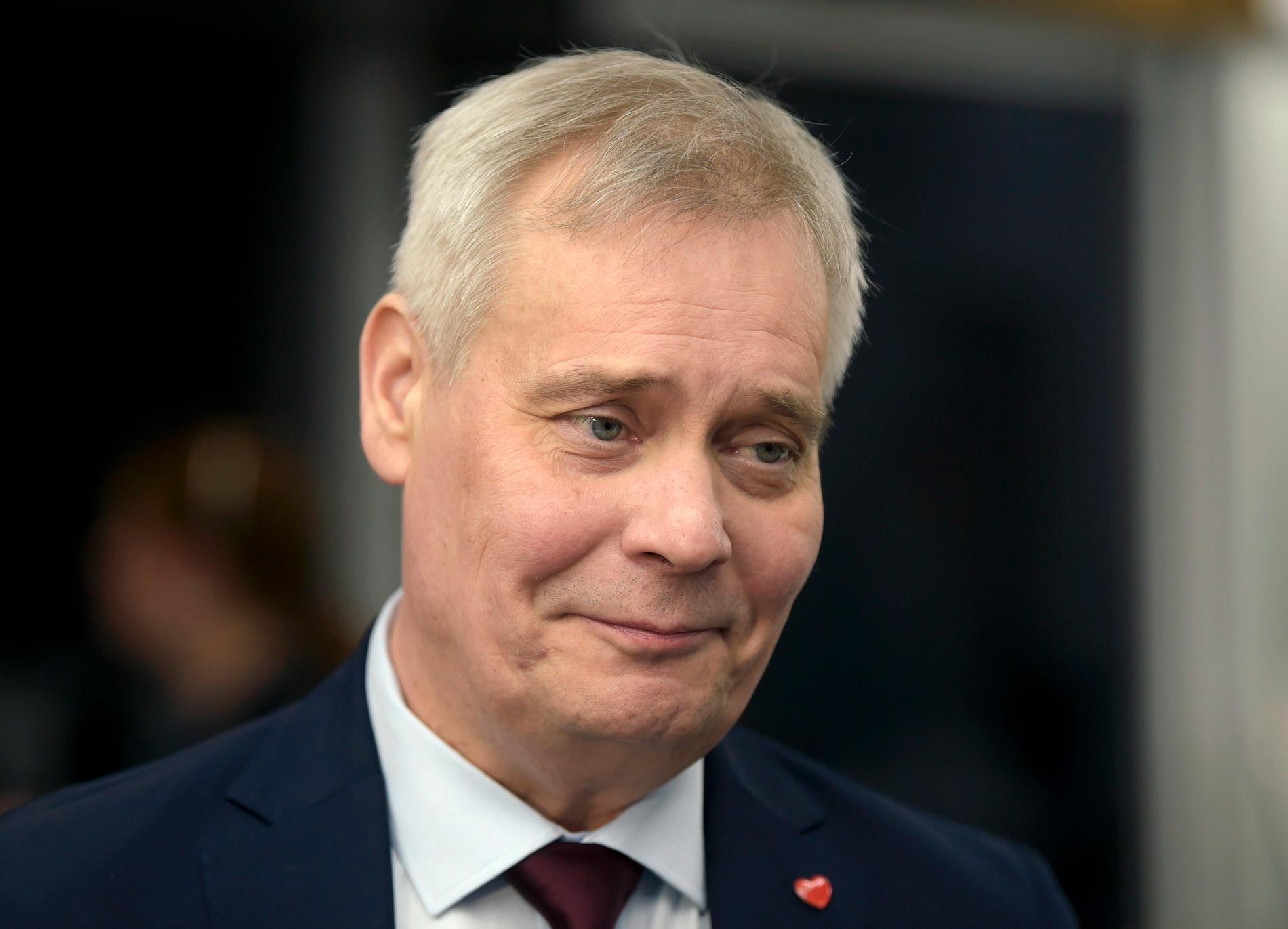Finlands tillträdande statsminister, socialdemokraten Antti Rinne. Arkivbild.
