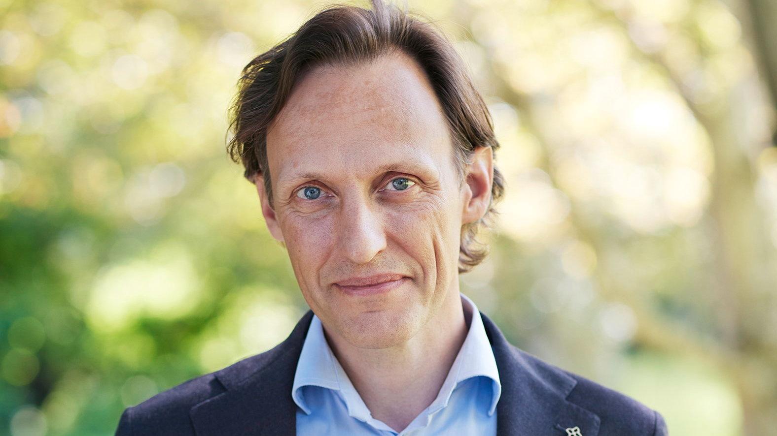 Andreas Andersson är vd på det börsnoterade svenska läkemedelsbolaget Intervacc. Pressbild.