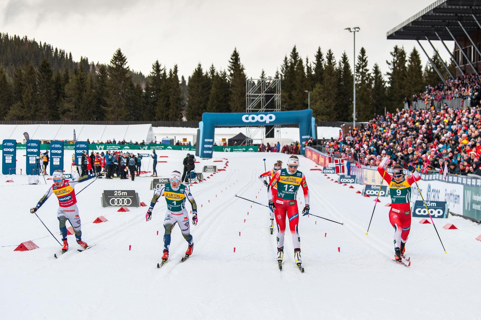 Svahn i duell med norskorna under Tour de Ski