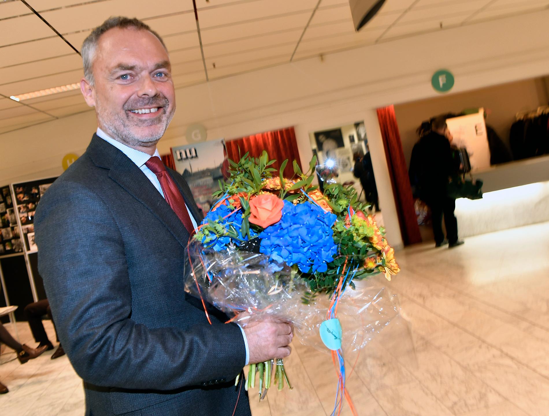 Jan Björklund valdes om som partiledare för Liberalerna. 