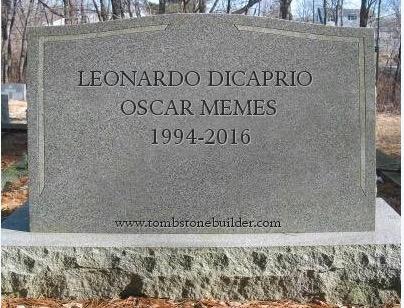 Alla hånfulla skämt om Leonardo DiCaprios icke-Oscar är nu för evigt begravda