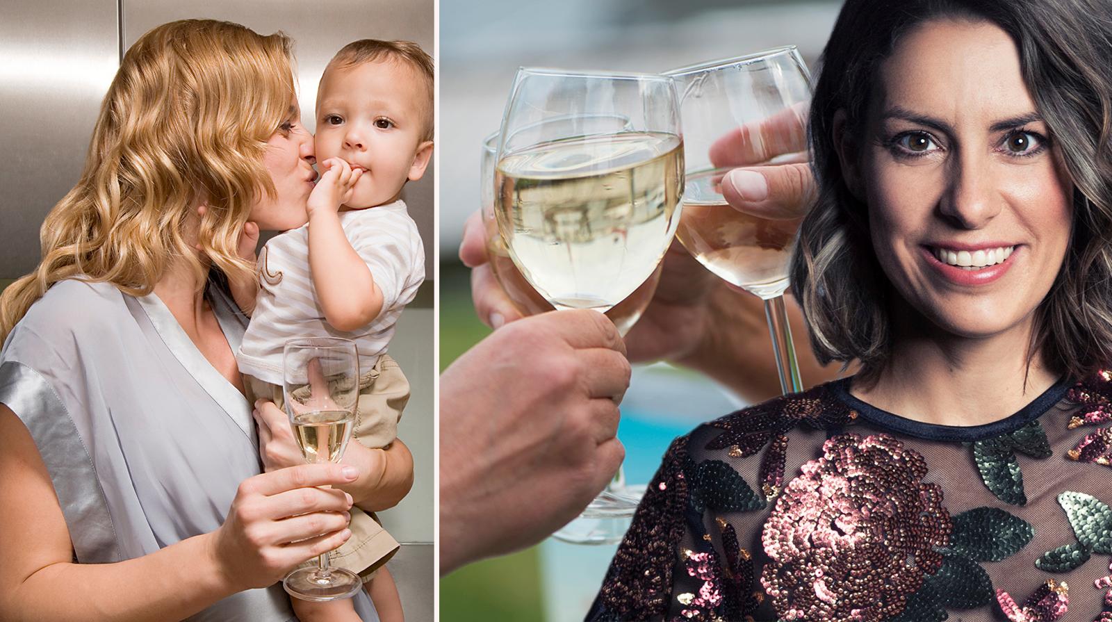 Nina Campioni skriver om den amerikanska trenden där mammor stoltserar med alkohol, men tror inte att trenden kommer få fäste bland småbarnsföräldrar överlag. 