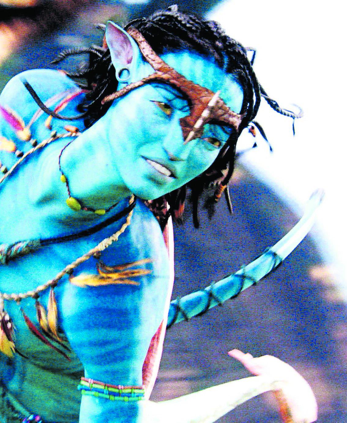 Neytiri, spelad av Zoe Saldana, är en av karaktärerna i ”Avatar”.