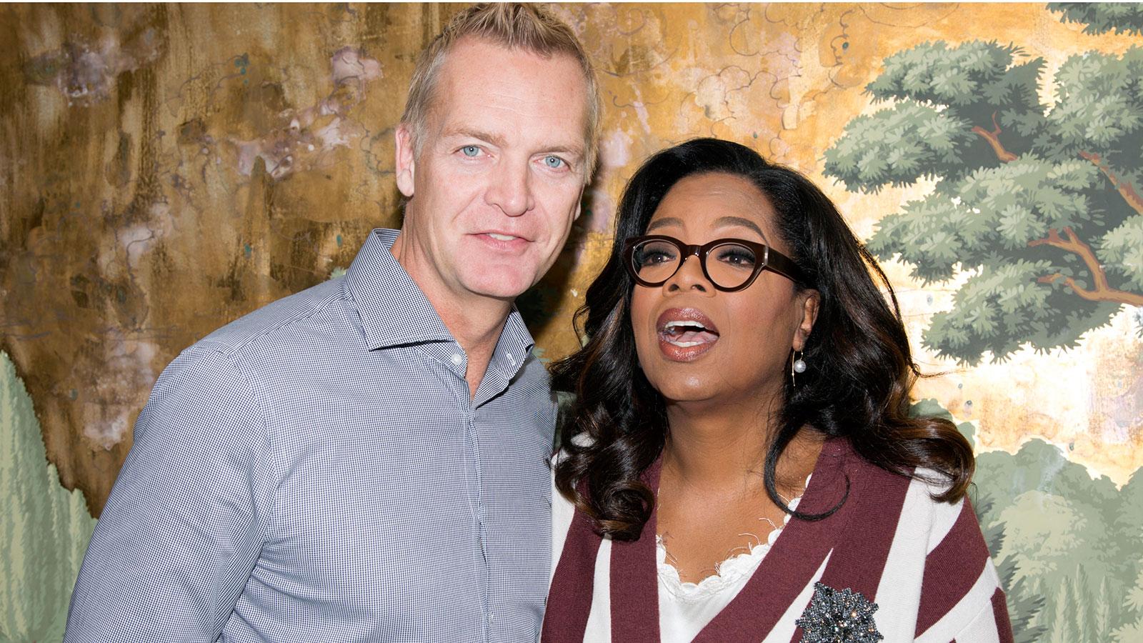 Nöjesbladets Magnus Sundholm möter Oprah Winfrey.