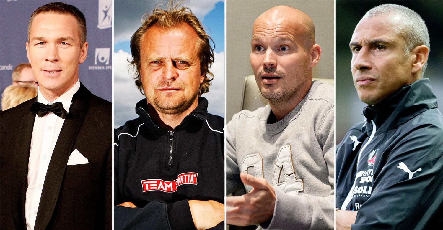 Patrik Andersson, Jonas Thern, Fredrik Ljungberg och Henrik Larsson har alla uttryckt missnöje med hur svensk fotboll utnyttjar gamla spelares kompetens.