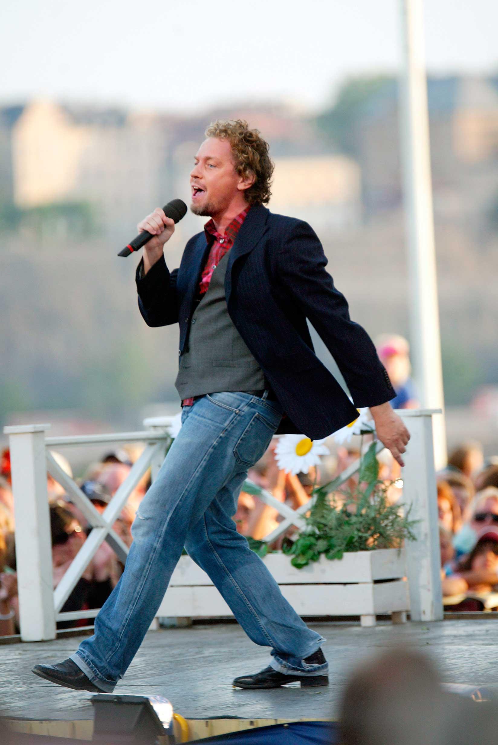 Eric Gadd på ”Allsång på Skansen” sommaren 2006.
